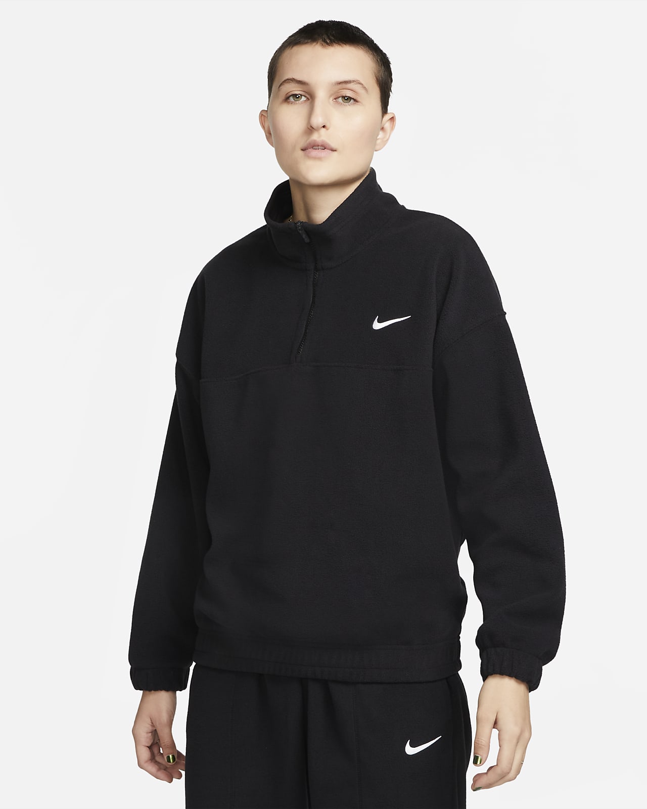 Nike Sportswear Damen-Oberteil mit Viertelreißverschluss