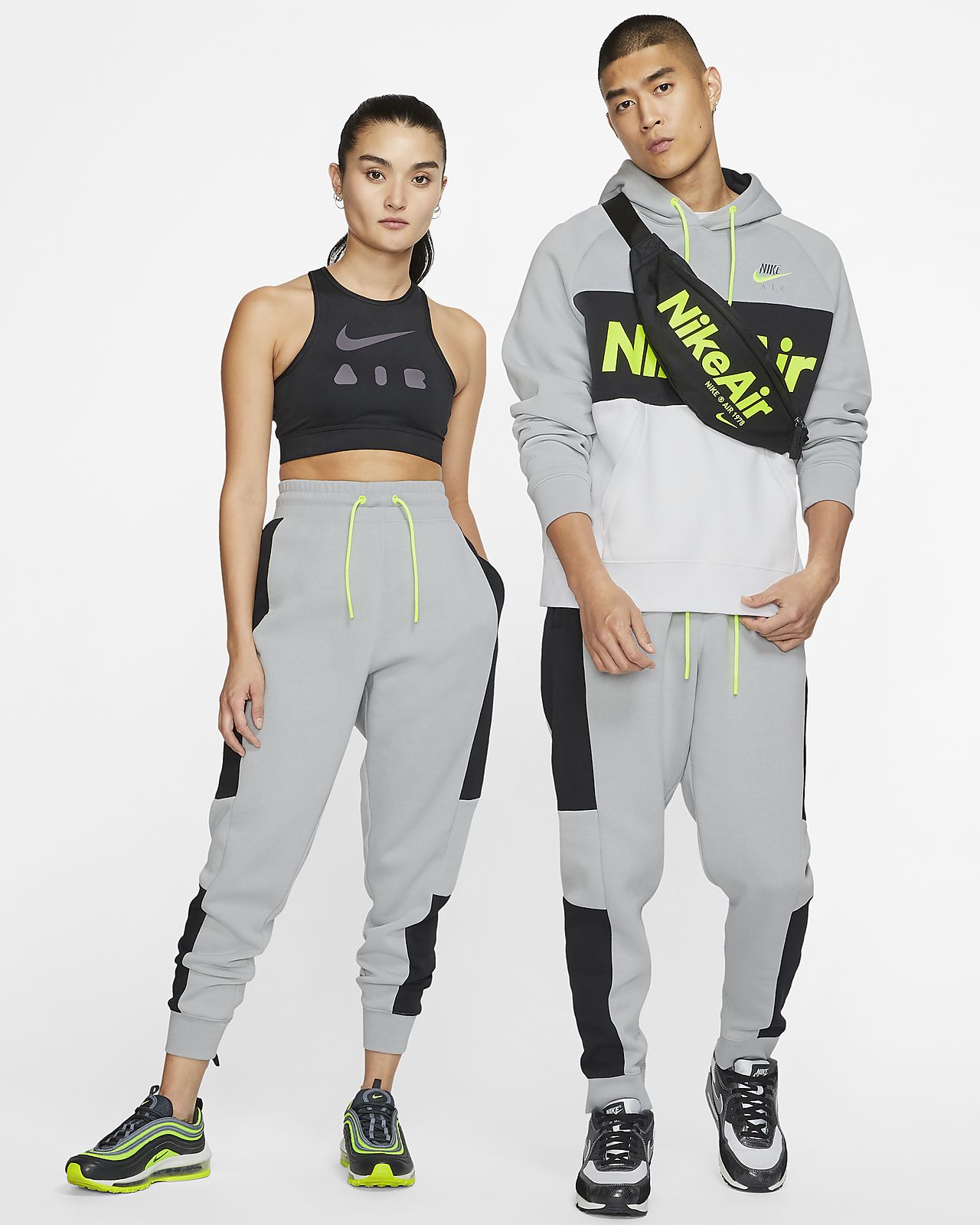 nike air fleece pants mens