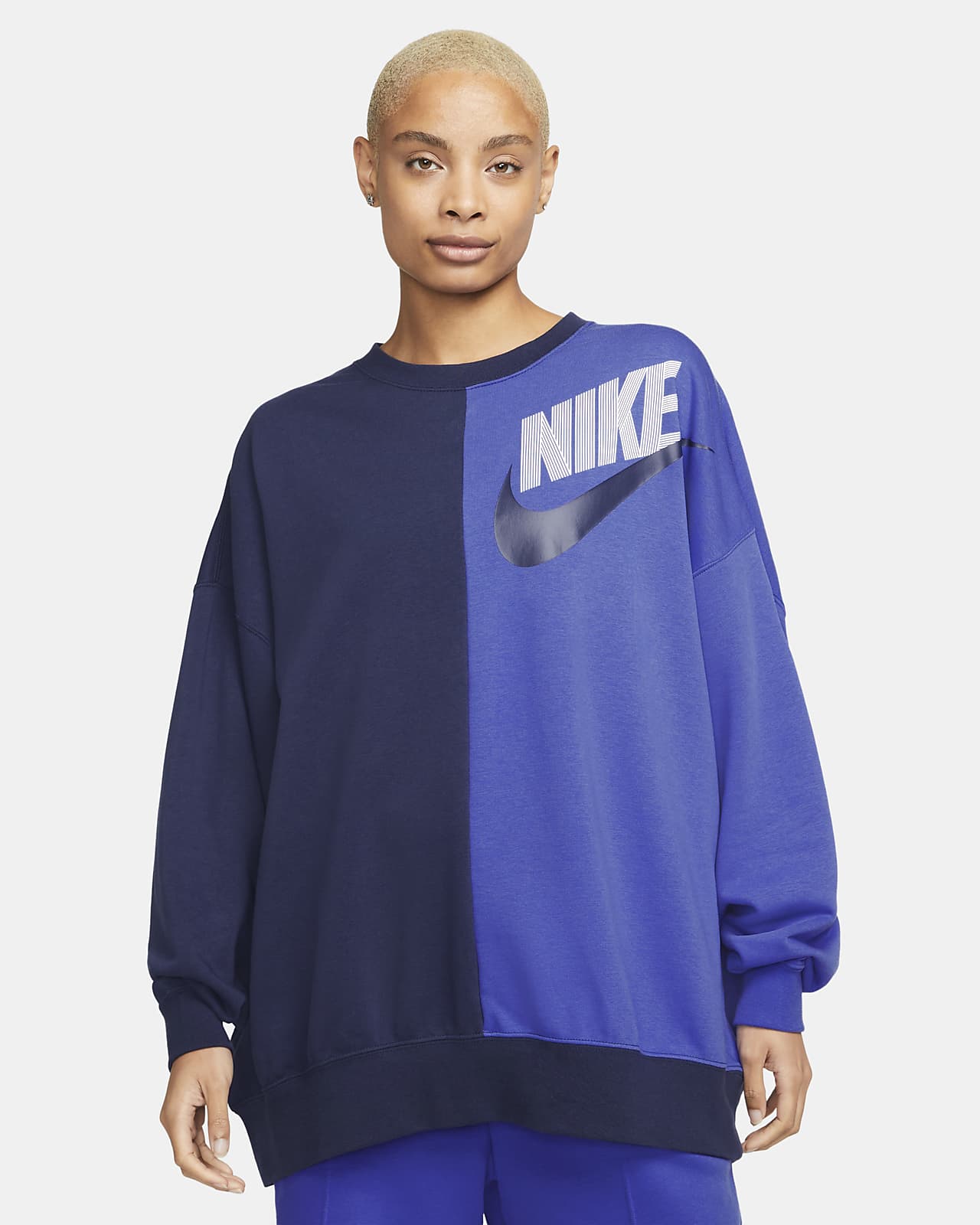 Sweat-shirt de danse ultra-oversize en tissu Fleece Nike Sportswear