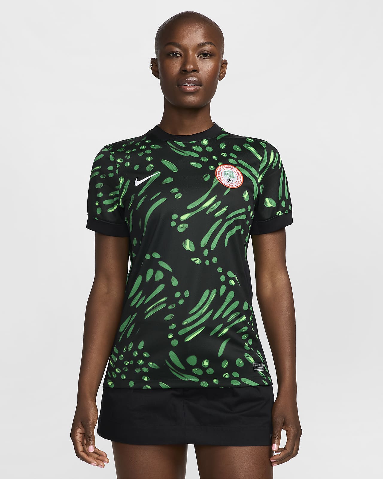 Dámská replika venkovního fotbalového dresu Nike Dri-FIT Nigérie (ženský tým) Stadium 2024/25