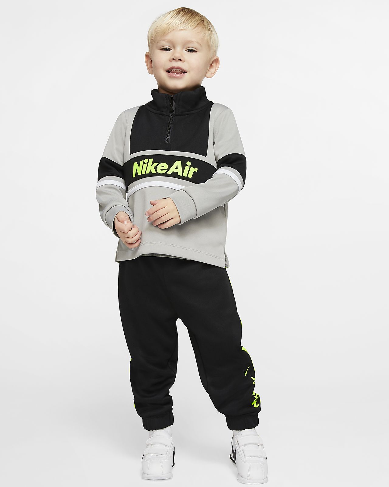 baby in tracksuit