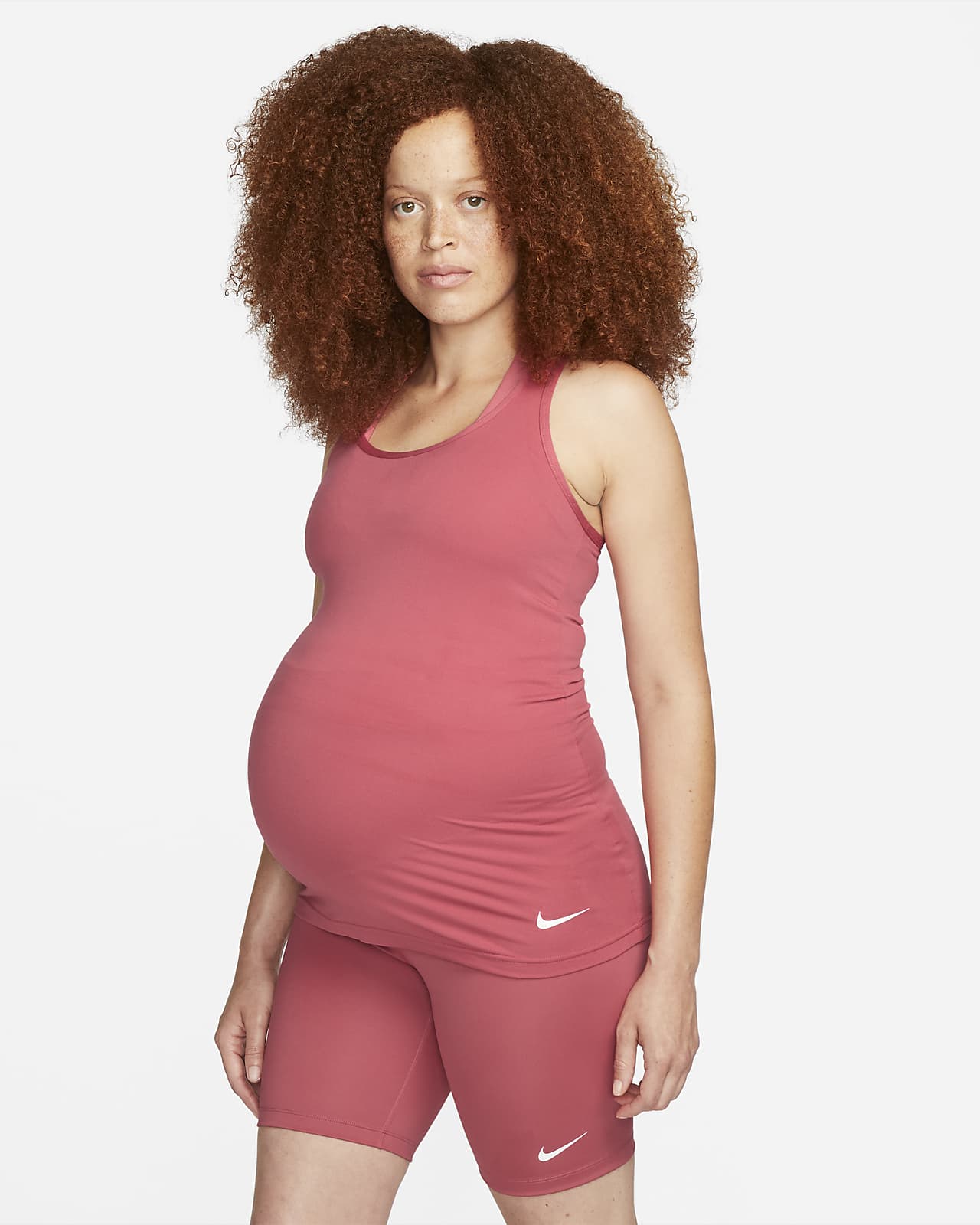 Camisola sem mangas Nike Dri-FIT (M) para mulher (Maternity)