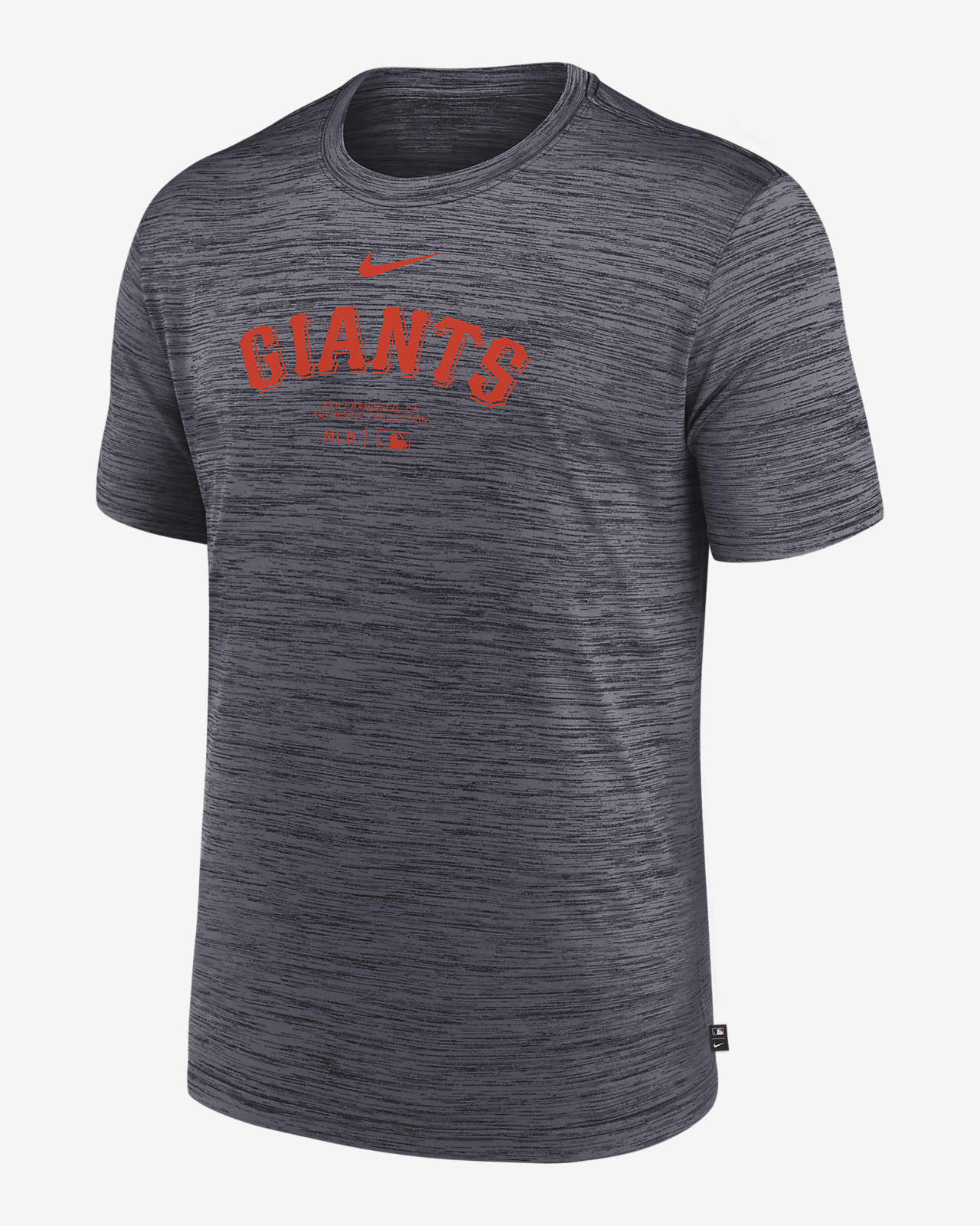 San Francisco Giants Authentic Collection Practice Velocity Men's Nike Dri-FIT MLB T-Shirt