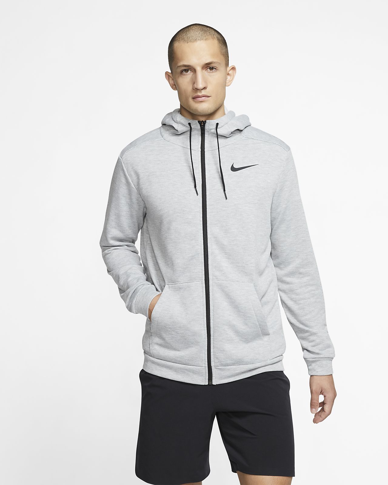 Sudadera con capucha de entrenamiento y cierre completo para hombre Nike Dri-FIT Sudadera con capucha de entrenamiento y cierre completo para hombre Nike Dri-FIT