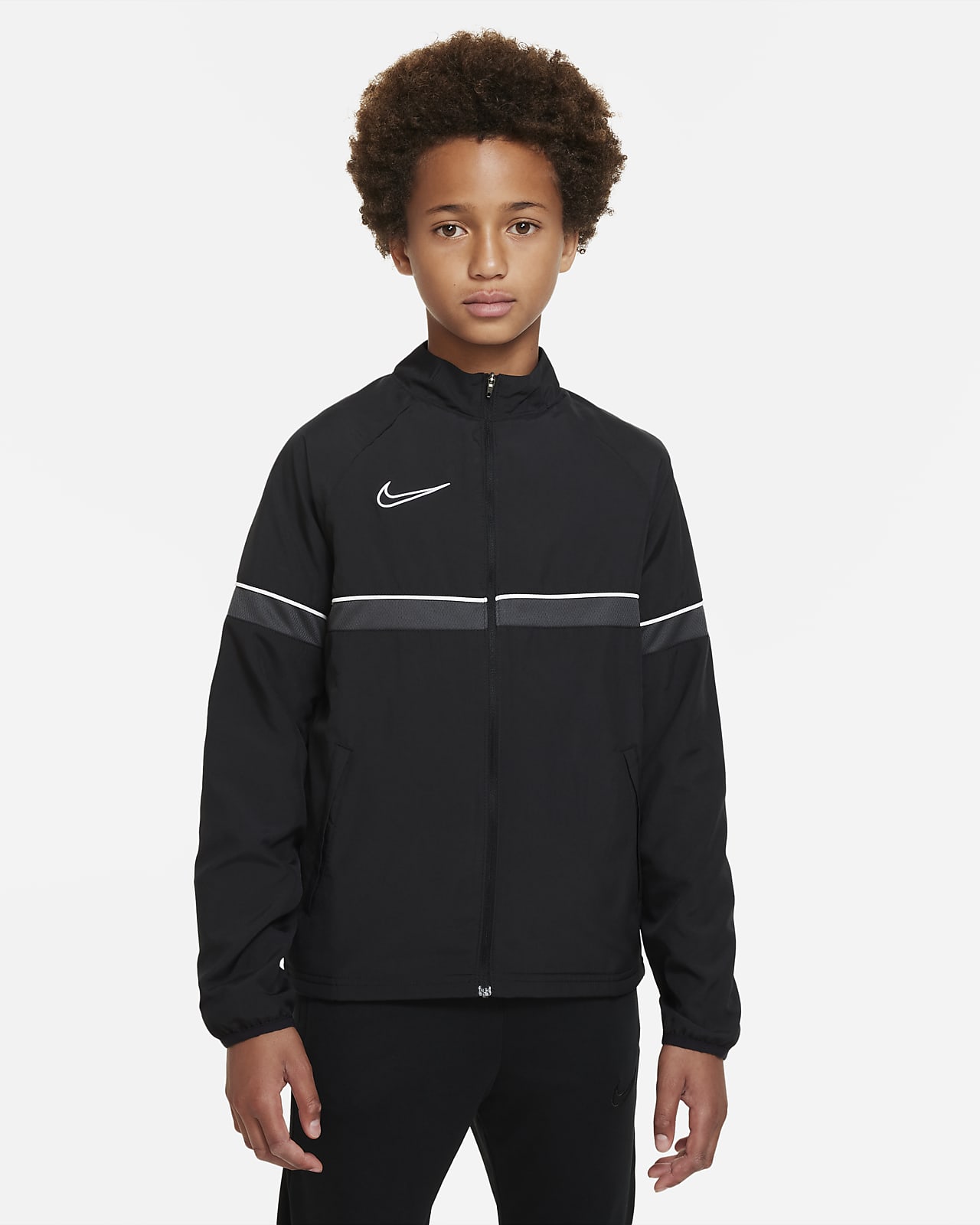 Nike Dri-FIT Academy Older Kids' Woven Football Tracksuit Jacket