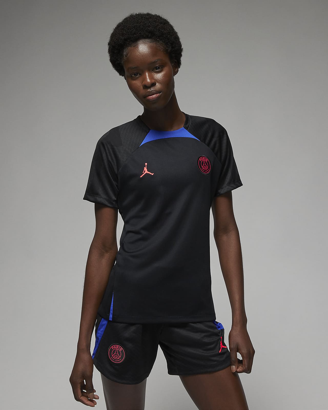 Paris Saint-Germain Strike Away Women's Jordan Dri-FIT Short-Sleeve Football Top
