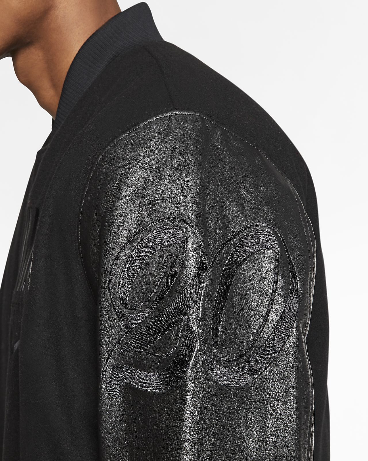 nike jacket leather