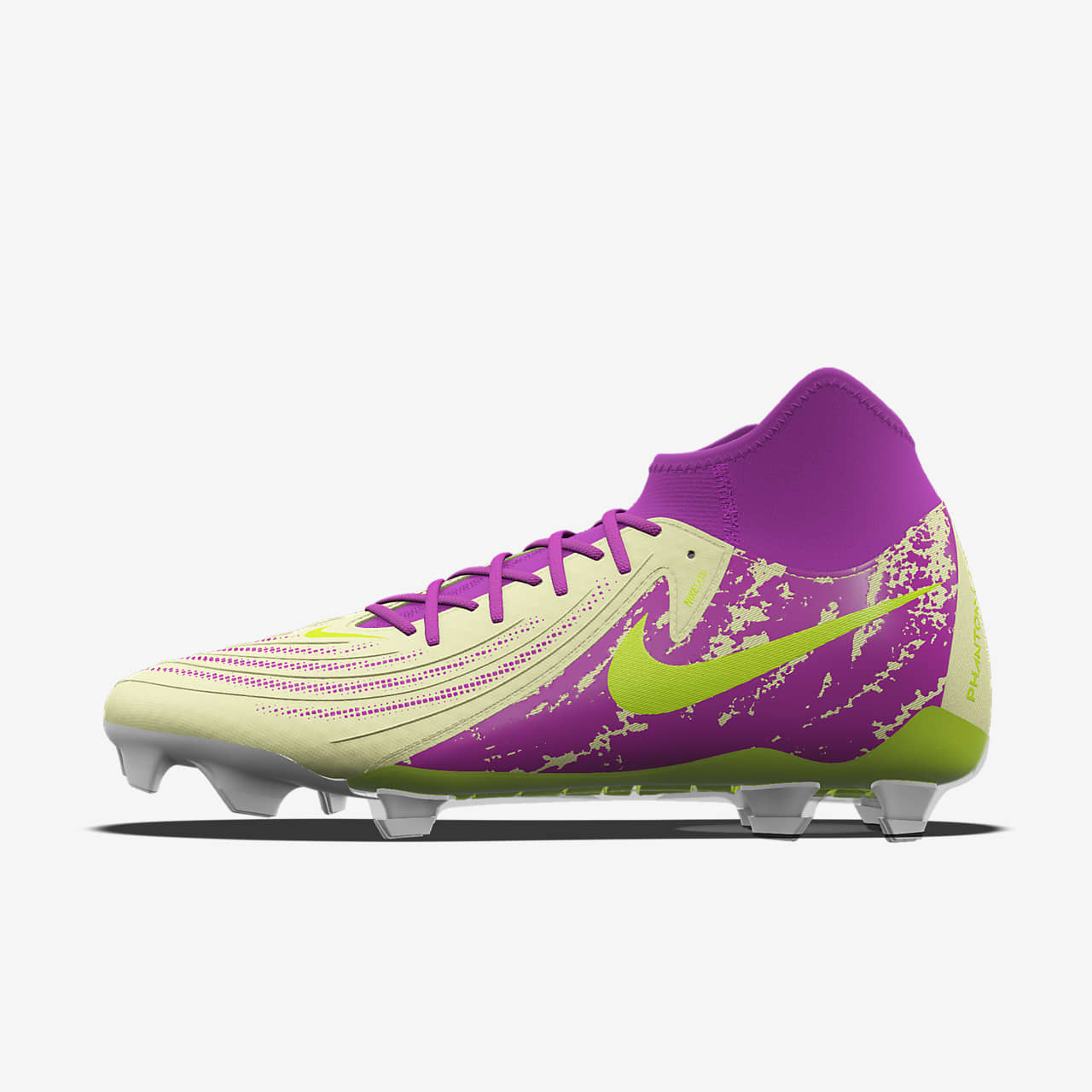 Scarpa da calcio a taglio alto MG personalizzabile Nike Phantom Luna 2 Academy By You