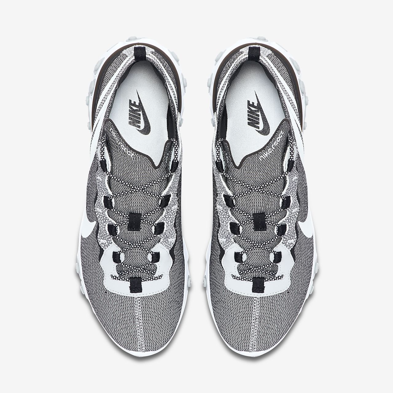 Nike React Element 55 Mens Womens Bq6166 005 Pure Platinum