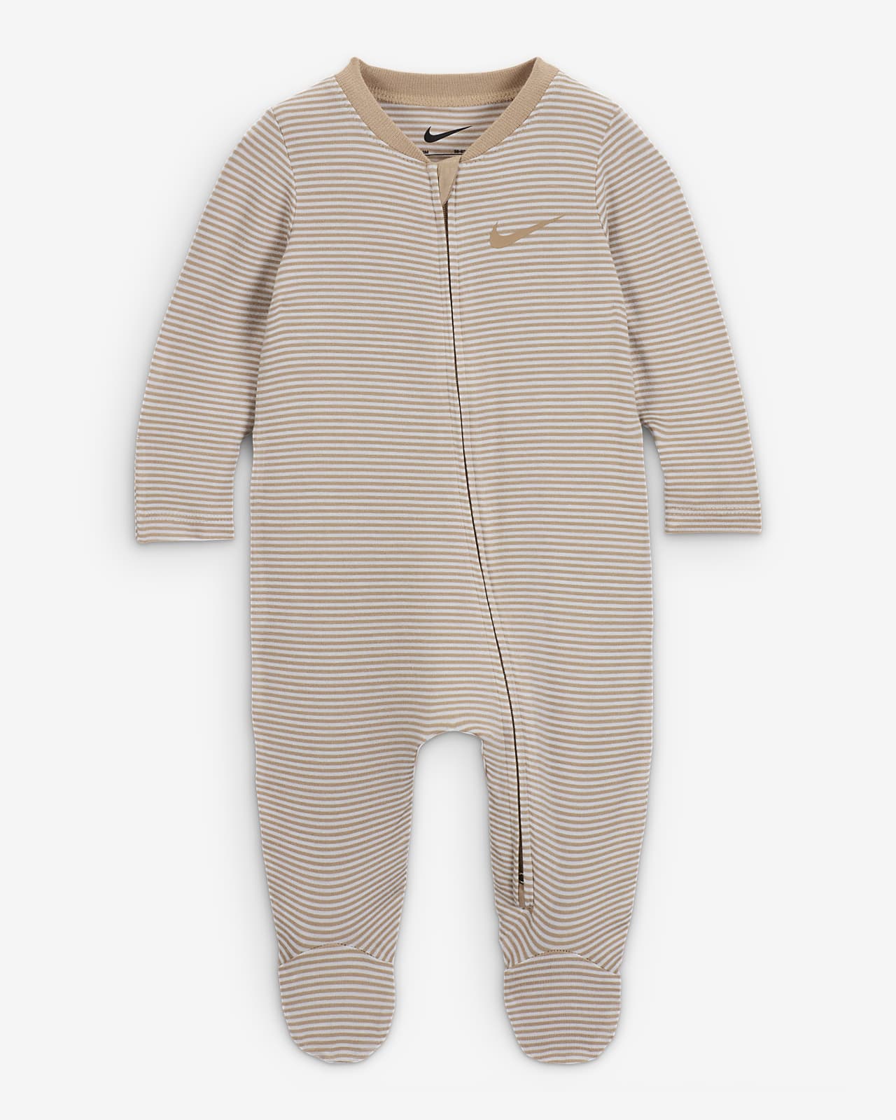 Nike Baby Essentials Baby (0-9M) Striped Footed Coverall