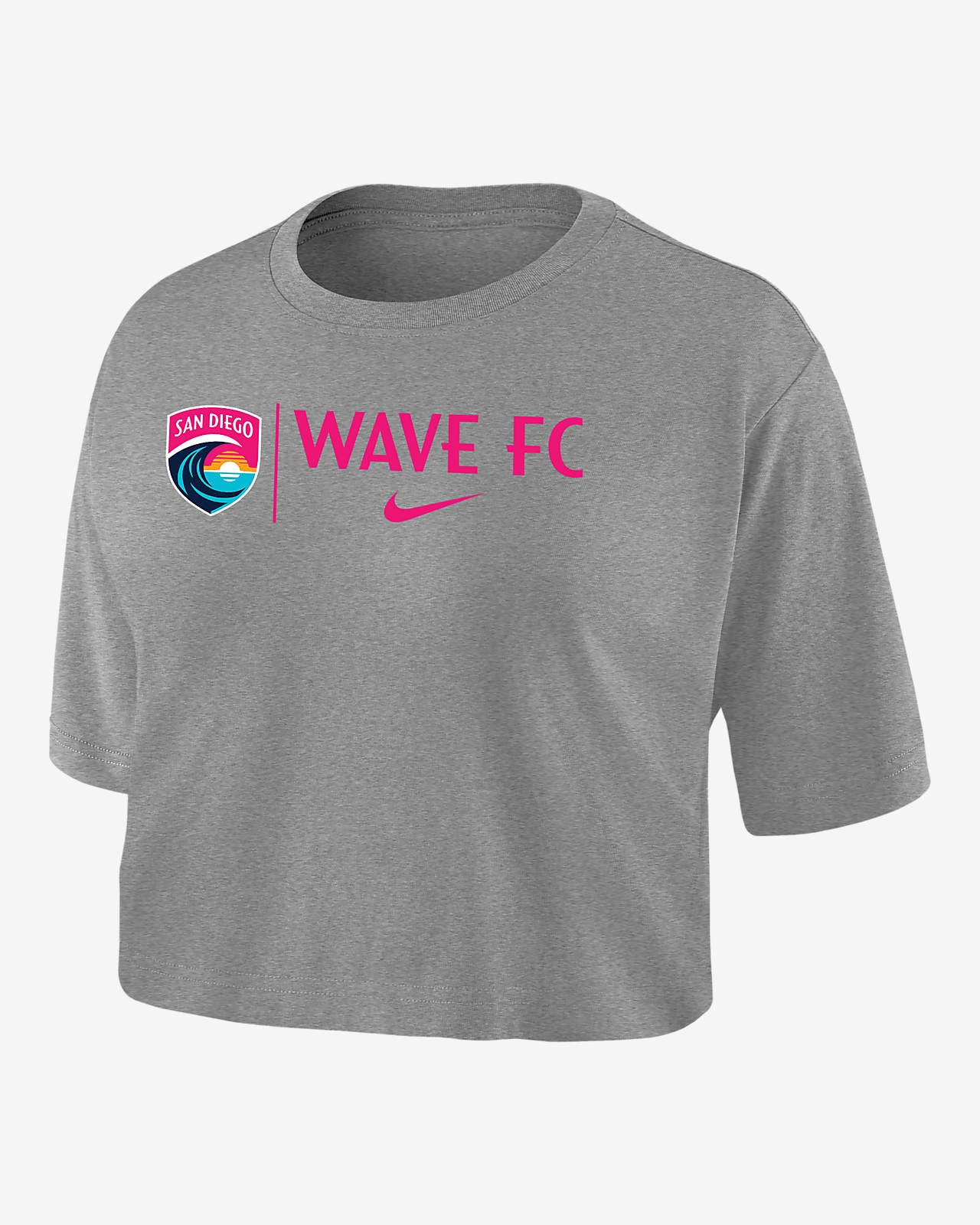 San Diego Wave Women's Nike Dri-FIT Soccer Cropped T-Shirt