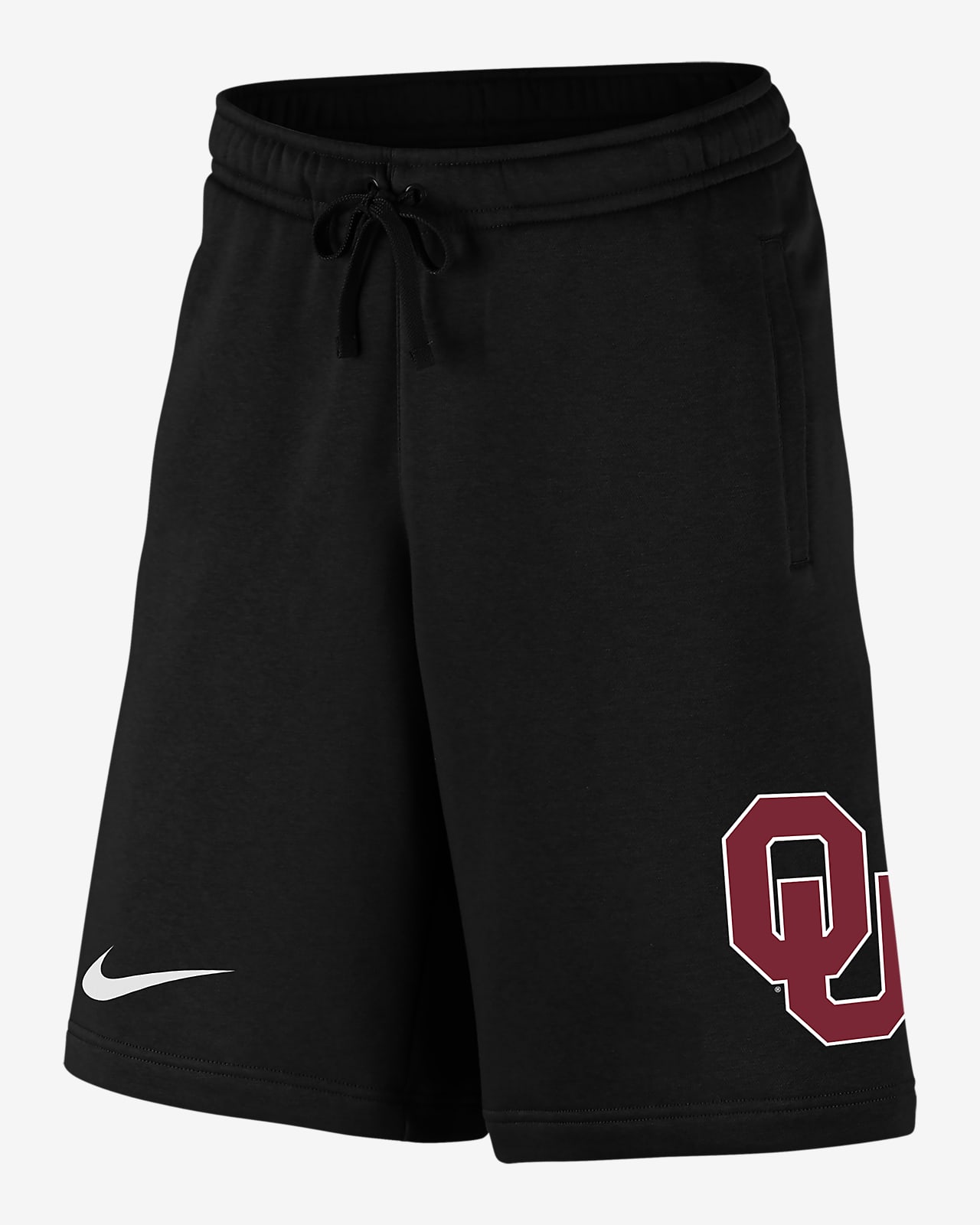Nike College Club Fleece Swoosh (Oklahoma) Men's Shorts
