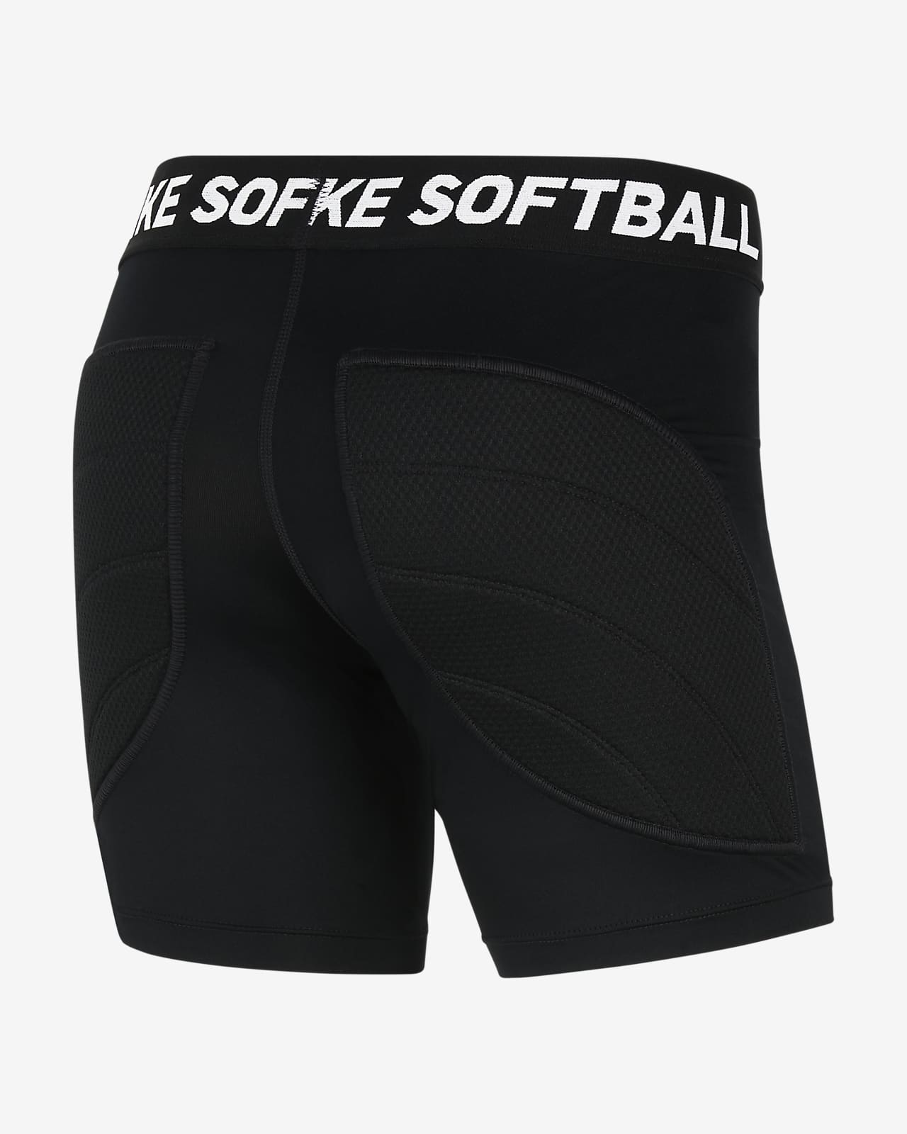 girls black nike shorts