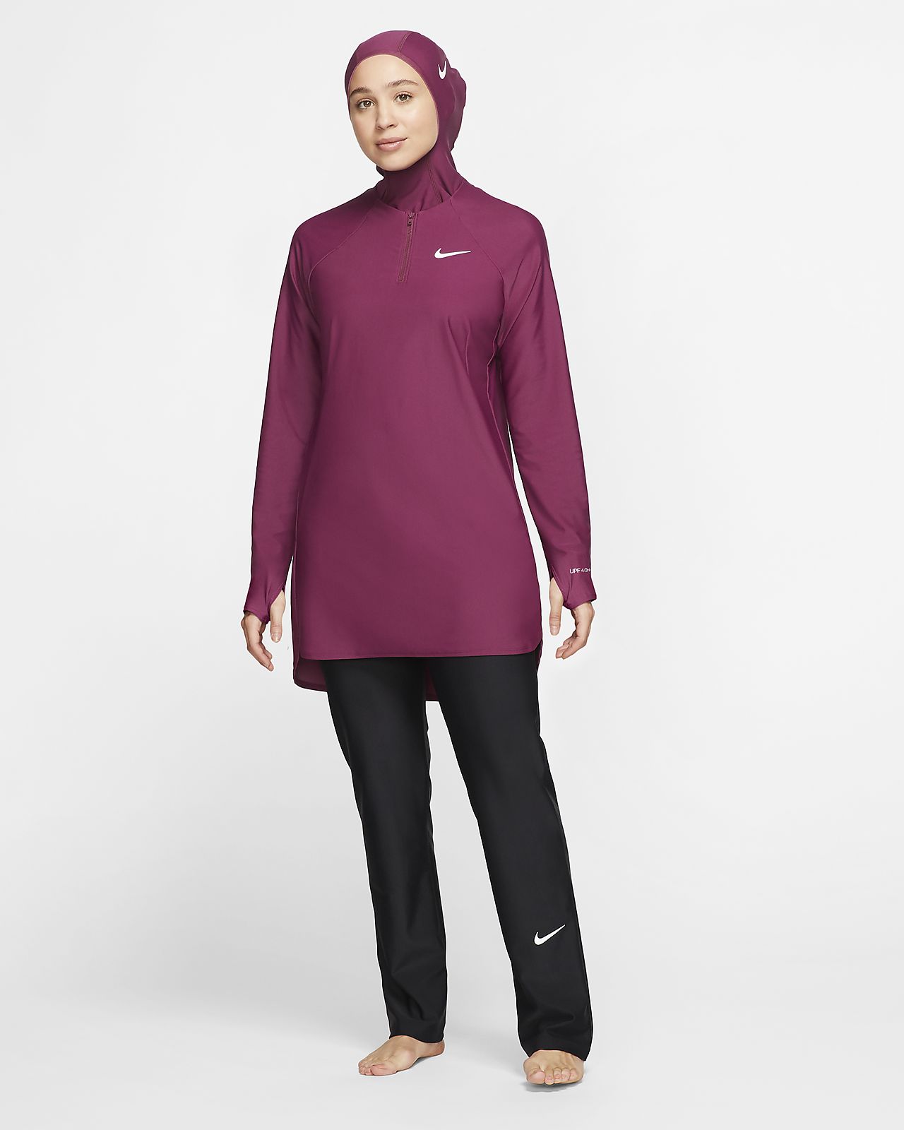 nike tunic hoodie