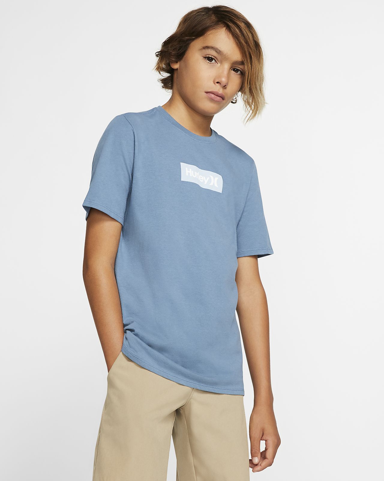 Blue Hurley One and Only Color Premium Short Sleeve Tee M