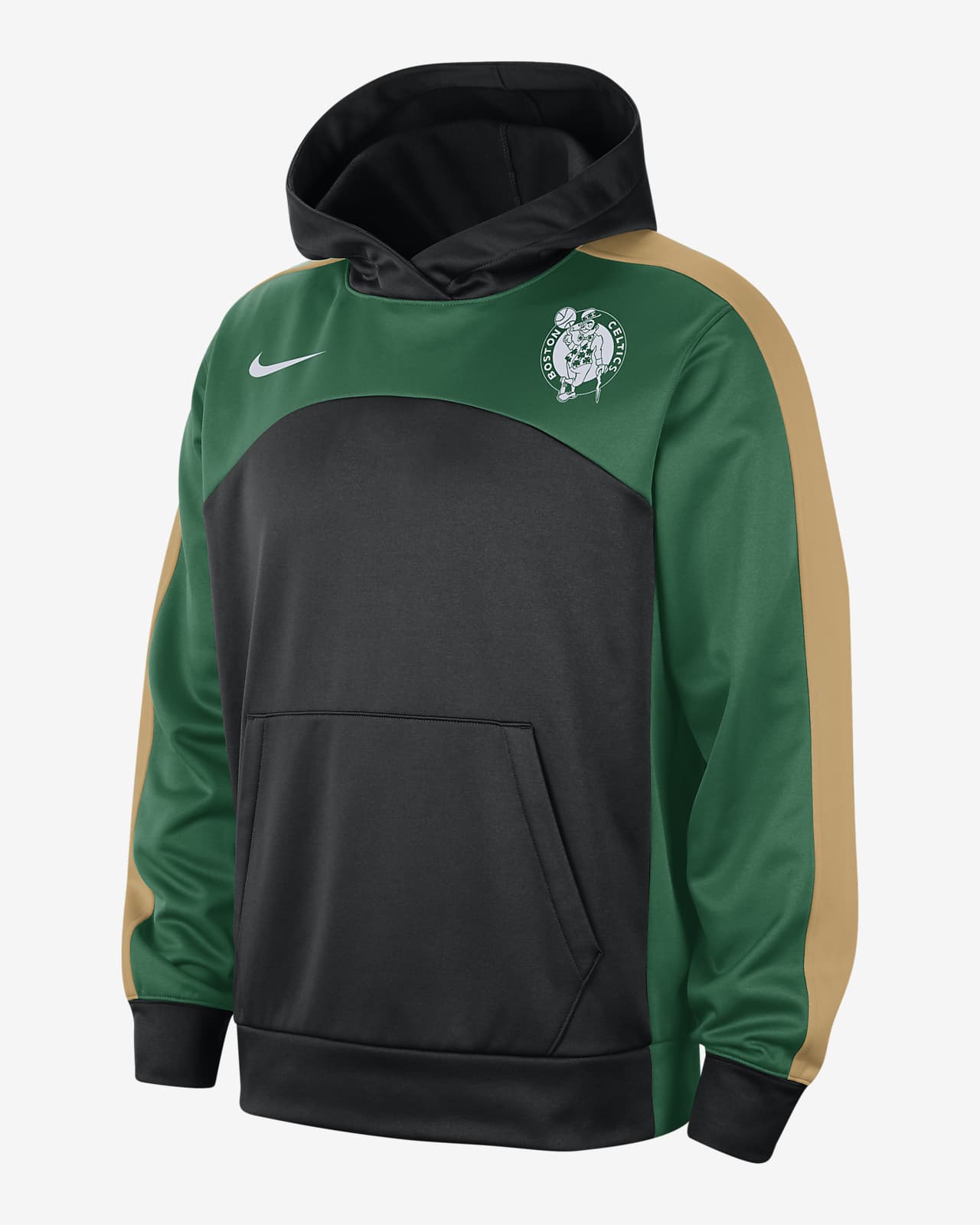 Boston Celtics Starting 5 Nike Therma-FIT NBA-Hoodie mit Grafik für Herren