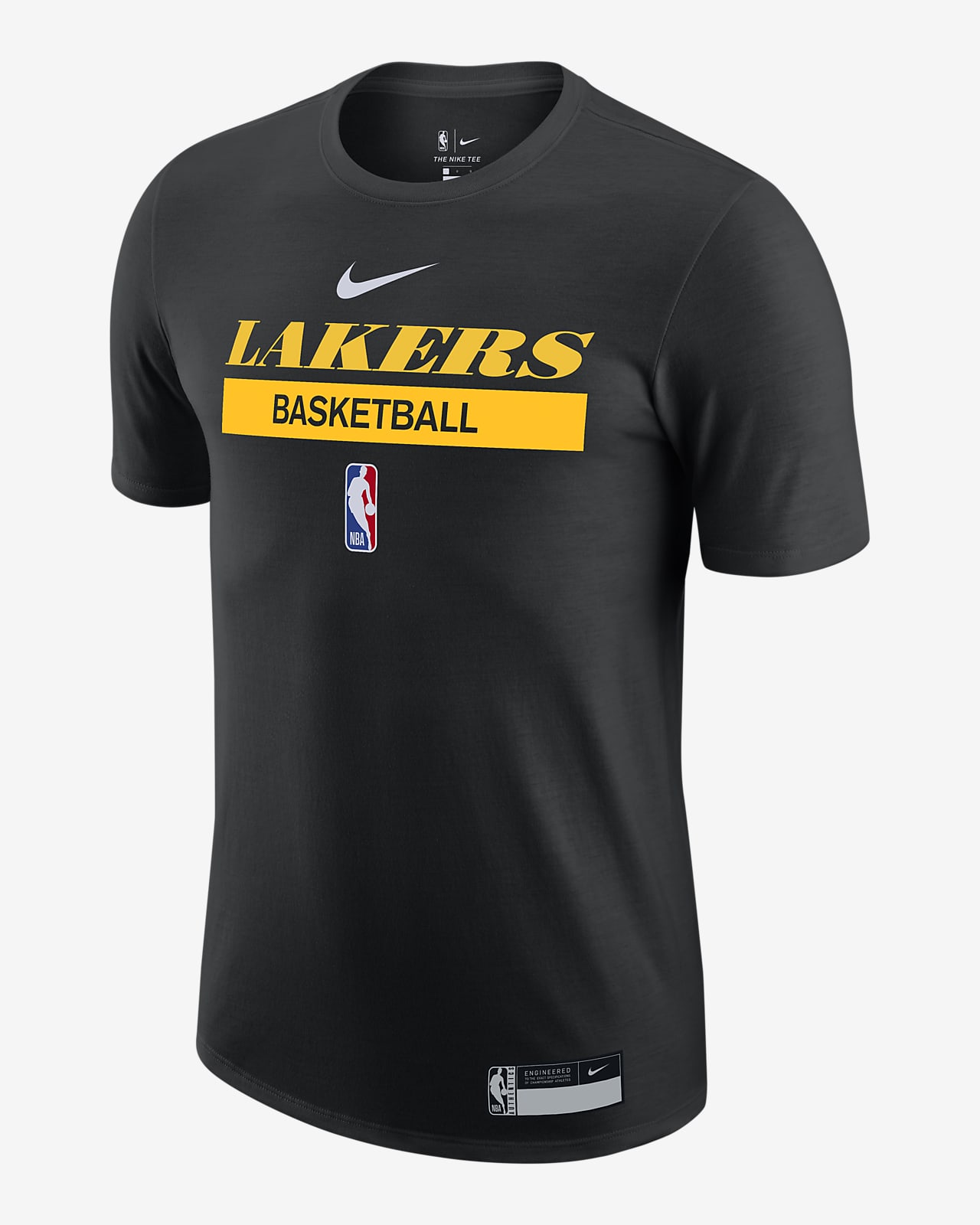 Los Angeles Lakers Nike NBA-trainingsshirt met Dri-FIT voor heren
