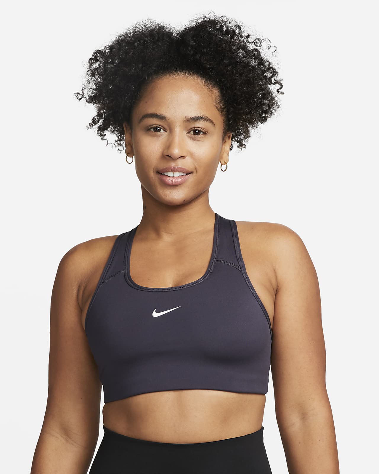 Nike Swoosh Women's Medium-Support 1-Piece Pad Sports Bra