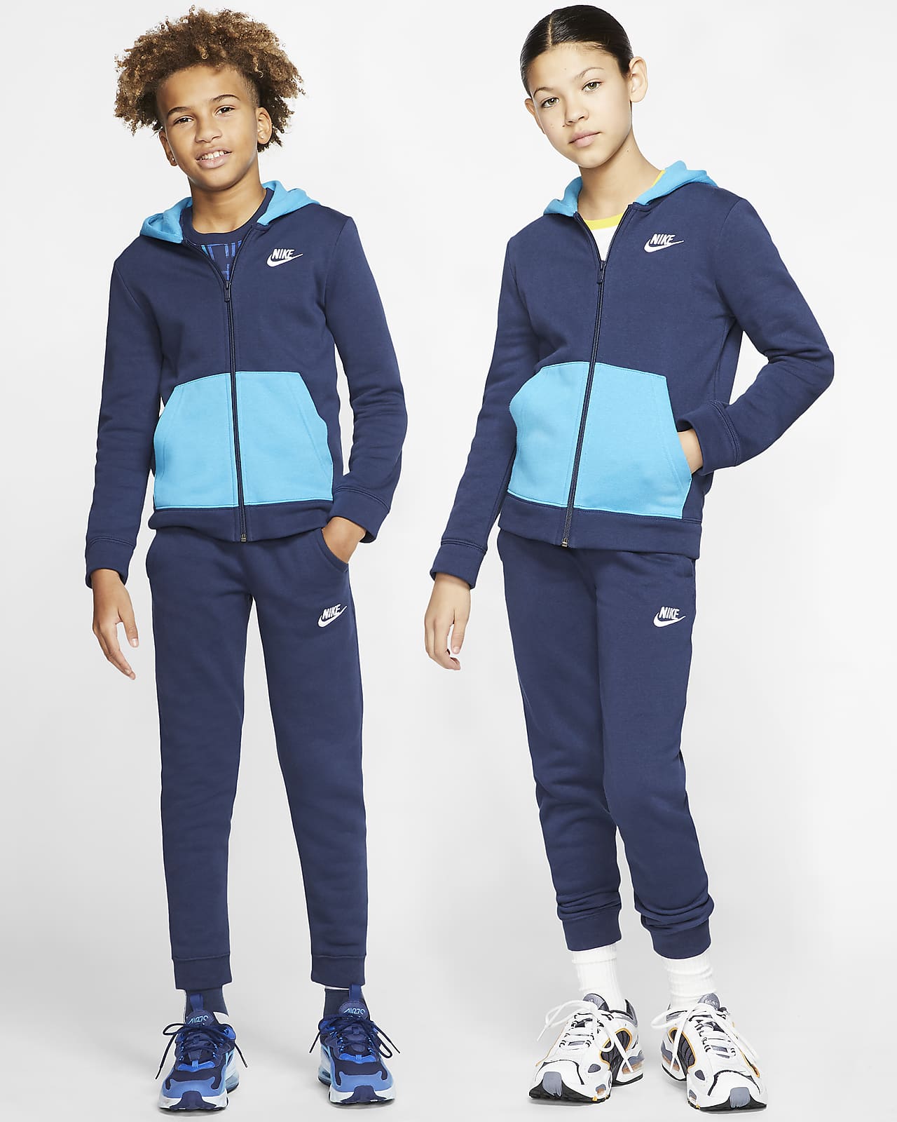 nike older boys tracksuit