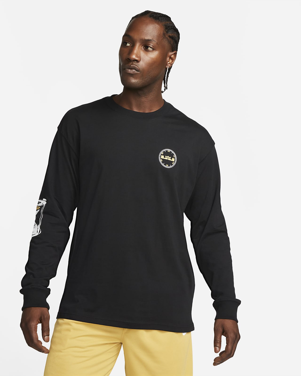 LeBron Men's Long-Sleeve T-Shirt. Nike GB