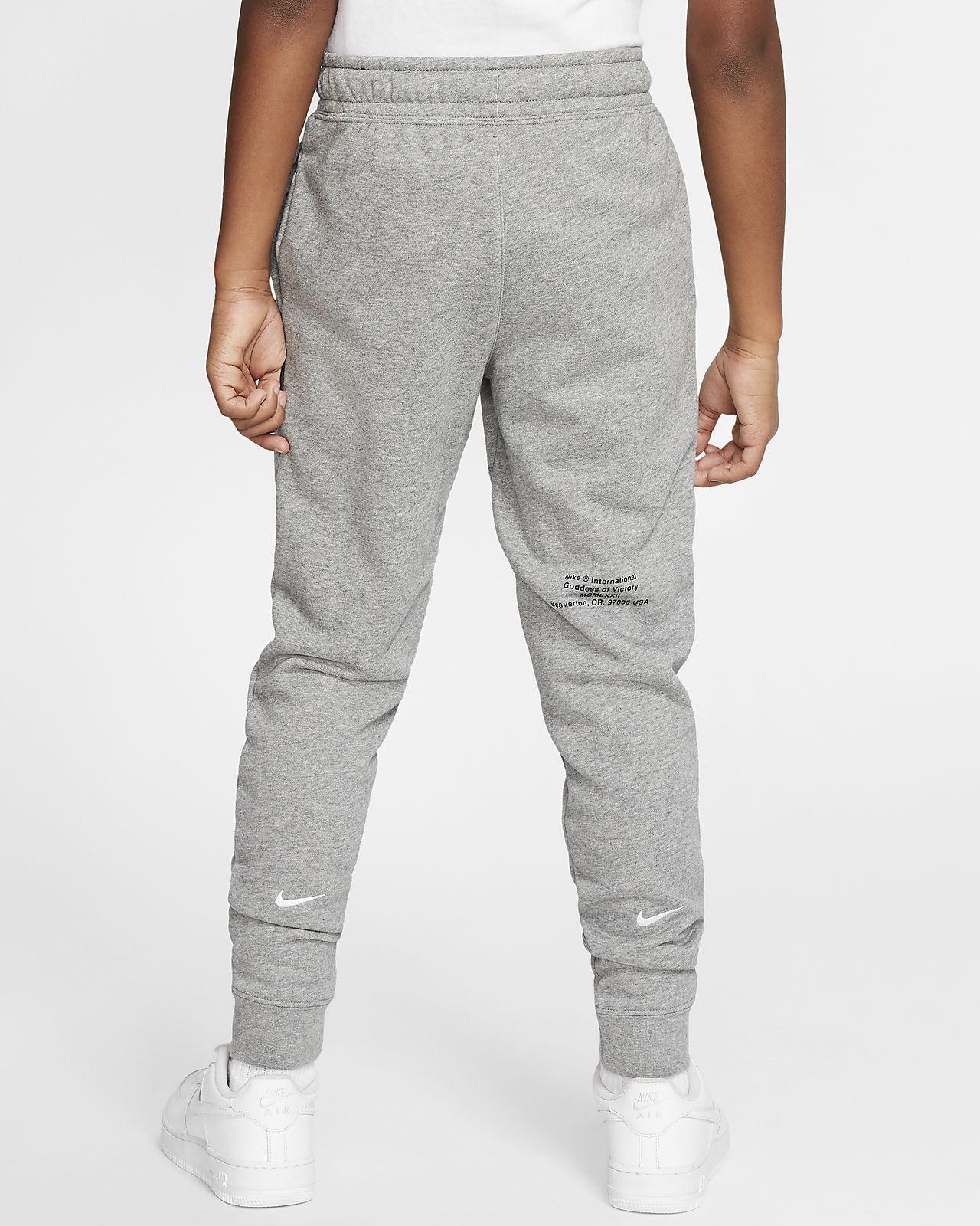 nike pants with big swoosh