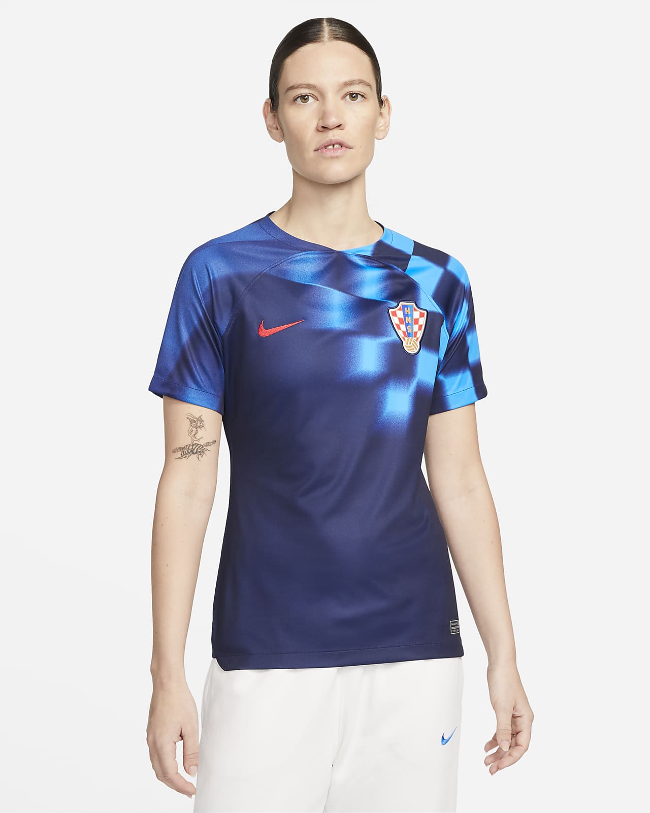 Kroatien 2022/23 Stadium Away Nike Dri-FIT-Fußballtrikot für Damen