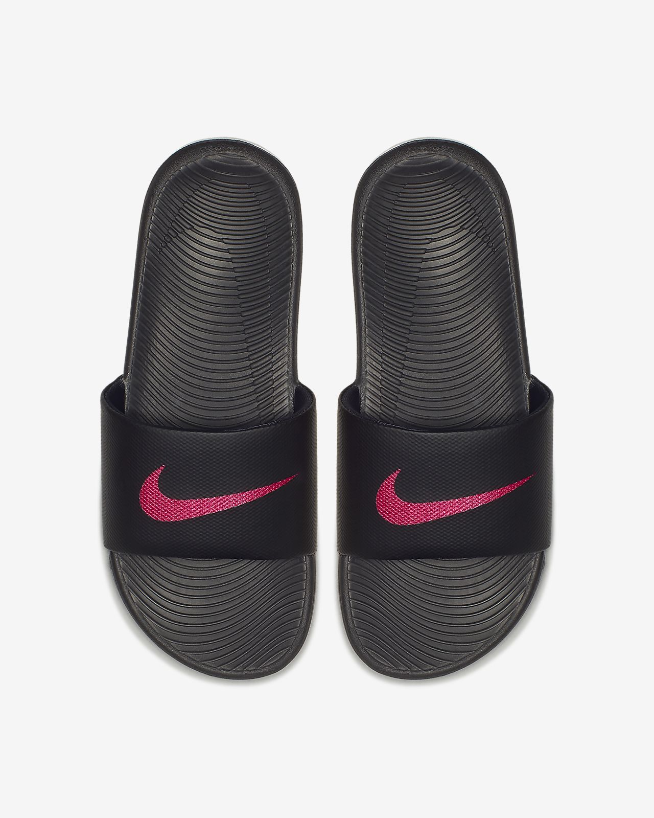 nike kawa slide women's pink