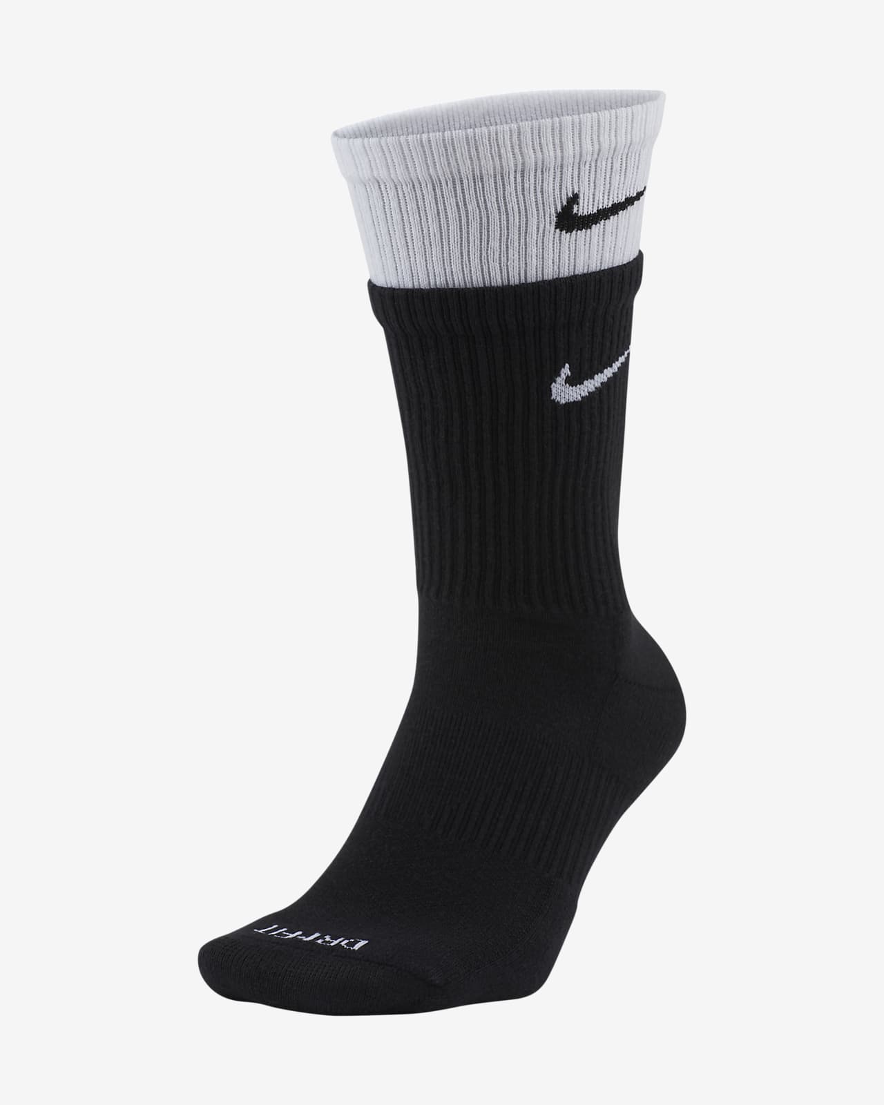 Κάλτσες προπόνησης μεσαίου ύψους Nike Everyday Plus Cushioned