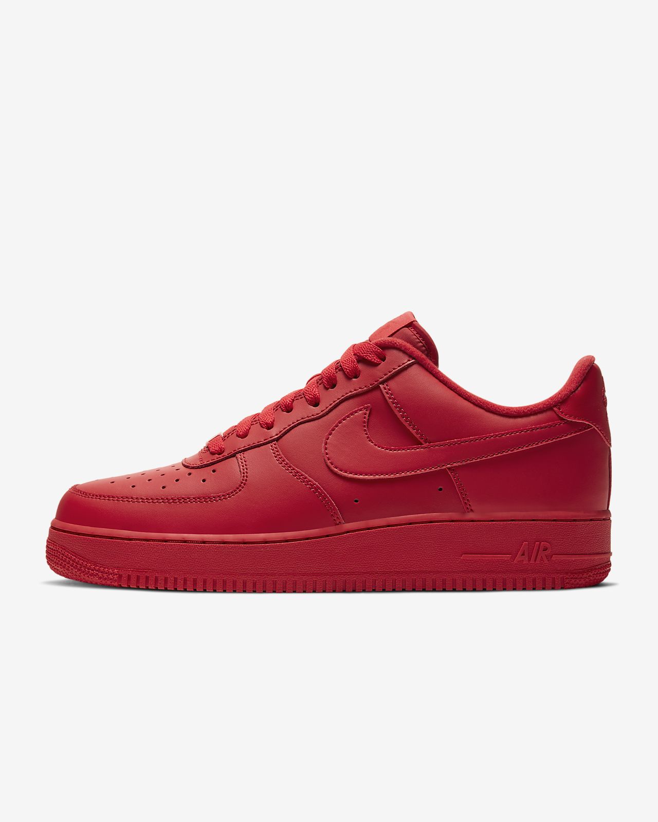 all red air force 1s