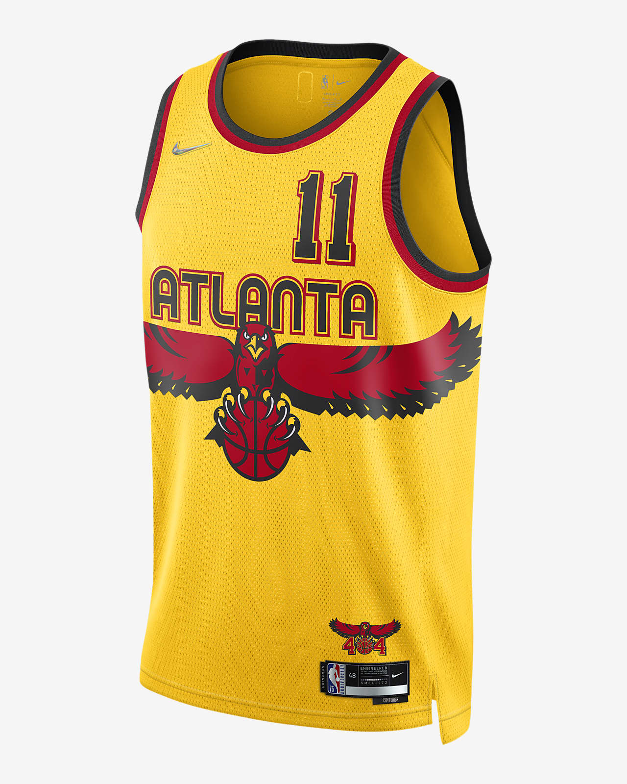 Atlanta Hawks City Edition Nike Dri-FIT NBA Swingman-trøje