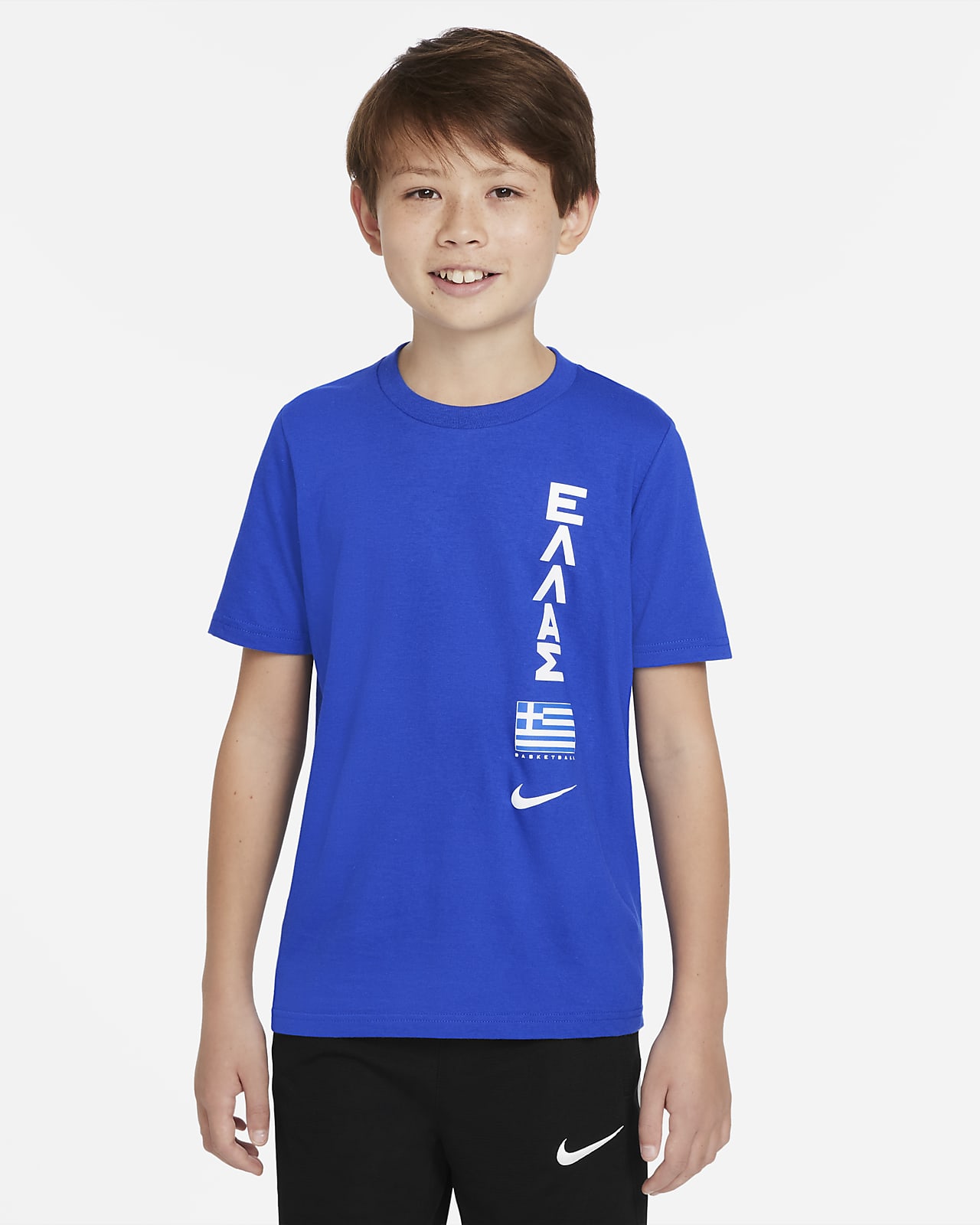 Tee-shirt Nike Dri-FIT Grèce pour Enfant plus âgé
