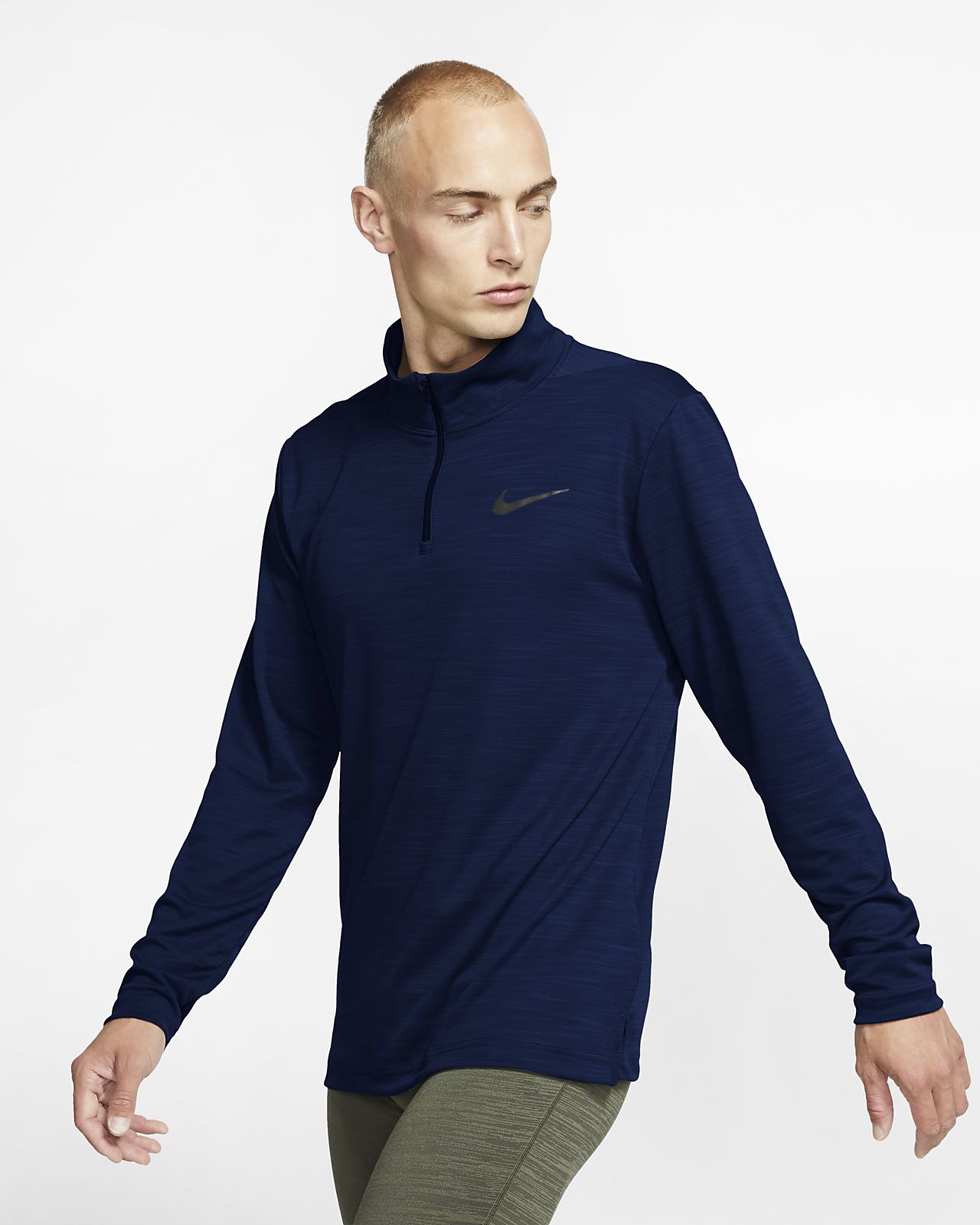 men's quarter zip training top