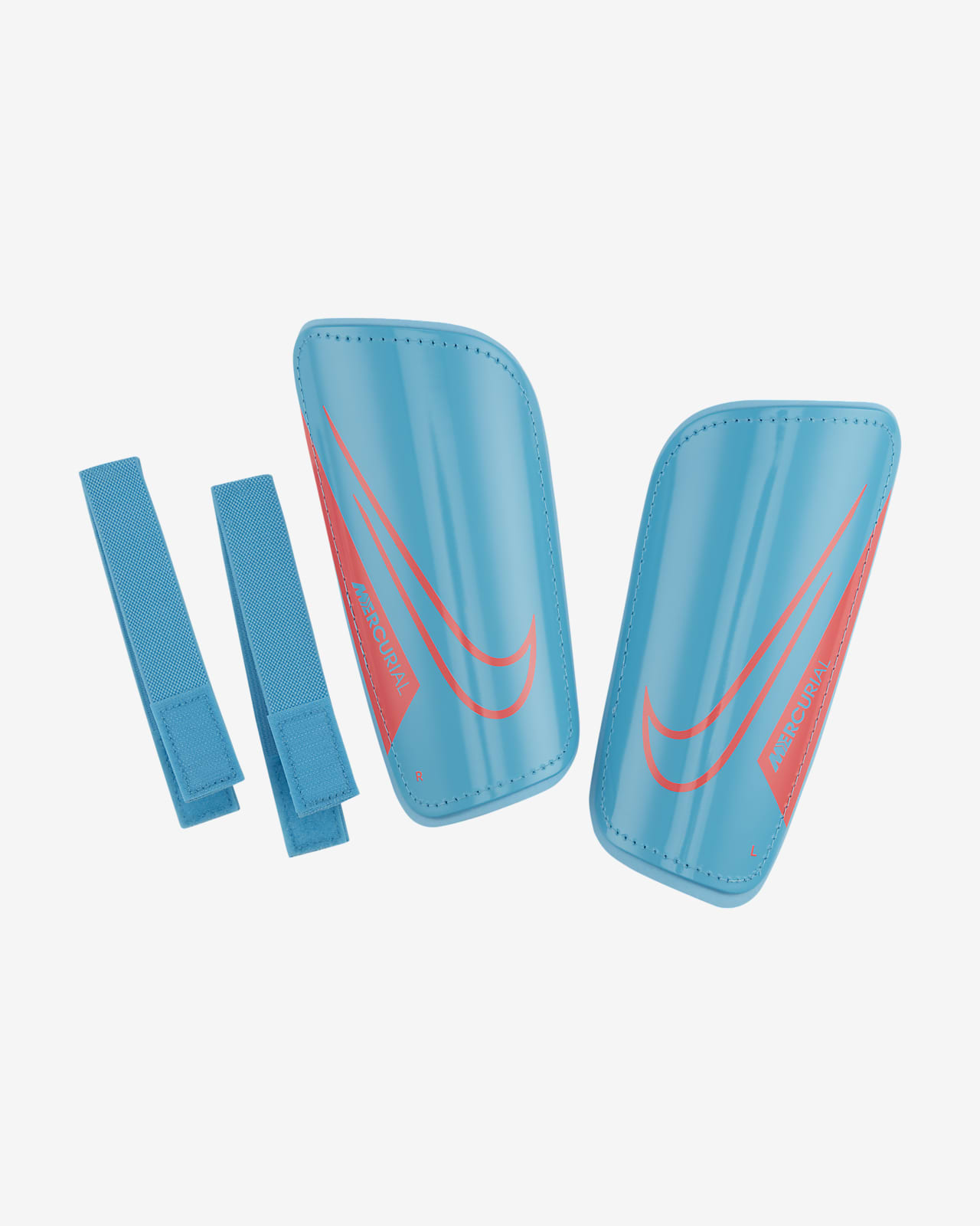 Nike Mercurial Hardshell leggskinn til fotball