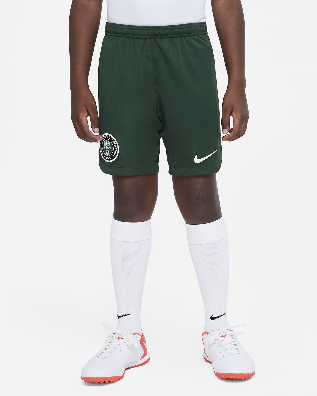 Nijerya 2022/23 Stadyum İç Saha/Deplasman Nike Dri-FIT Genç Çocuk Futbol Şortu