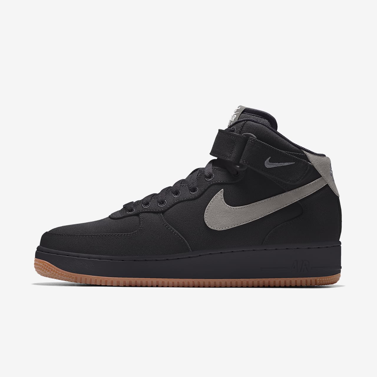 Sapatilhas personalizáveis Nike Air Force 1 Mid By You para homem