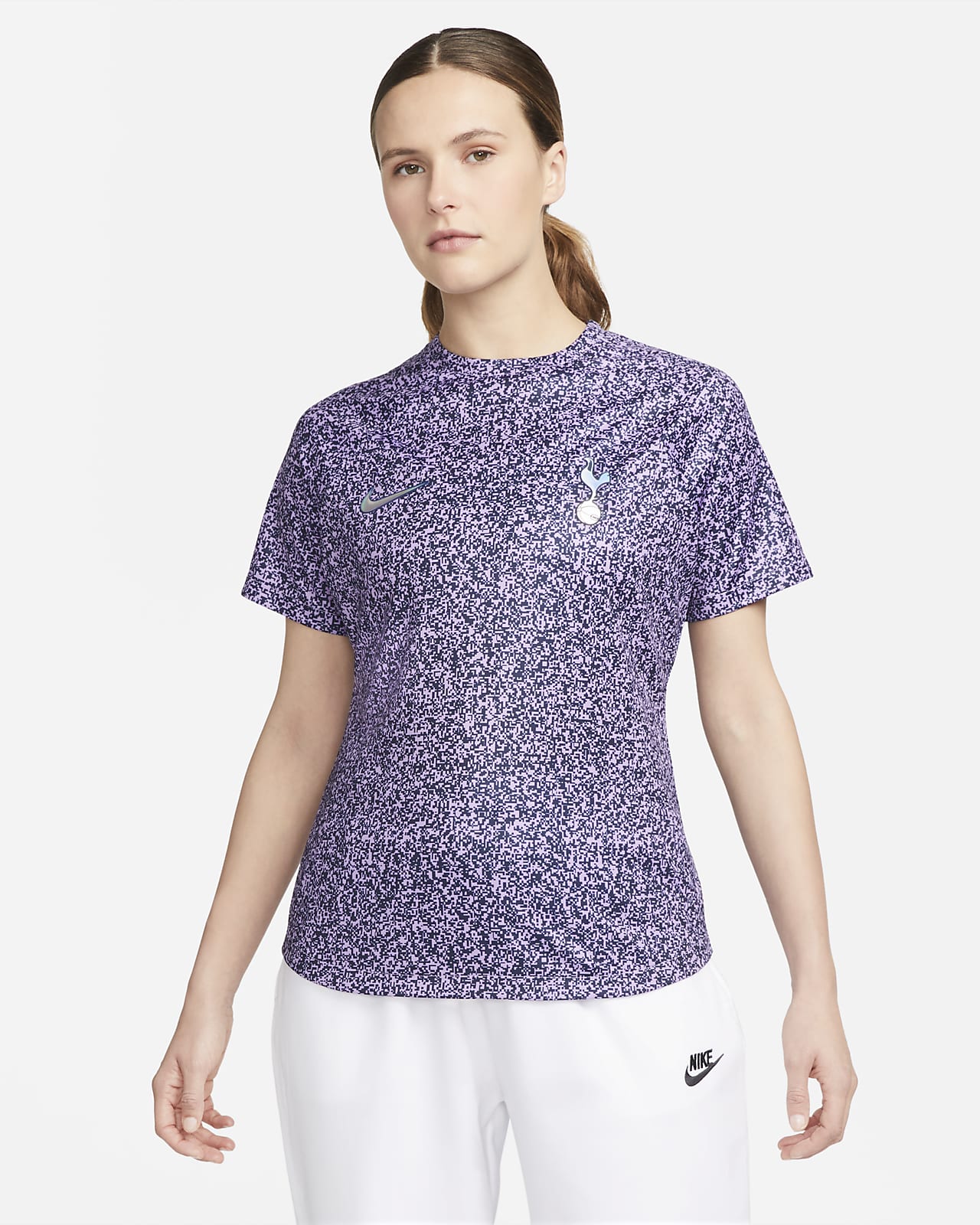 Tottenham Hotspur Academy Pro Nike Dri-FIT Pre-Match-fodboldtrøje til kvinder