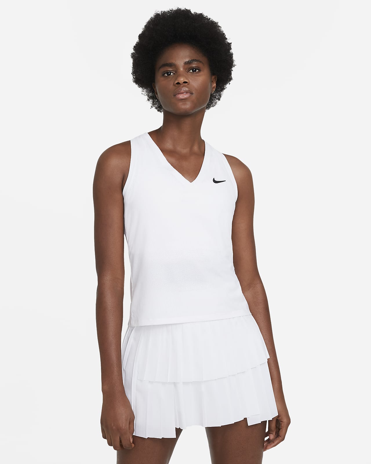 Camiseta de tirantes de tenis para mujer NikeCourt Victory