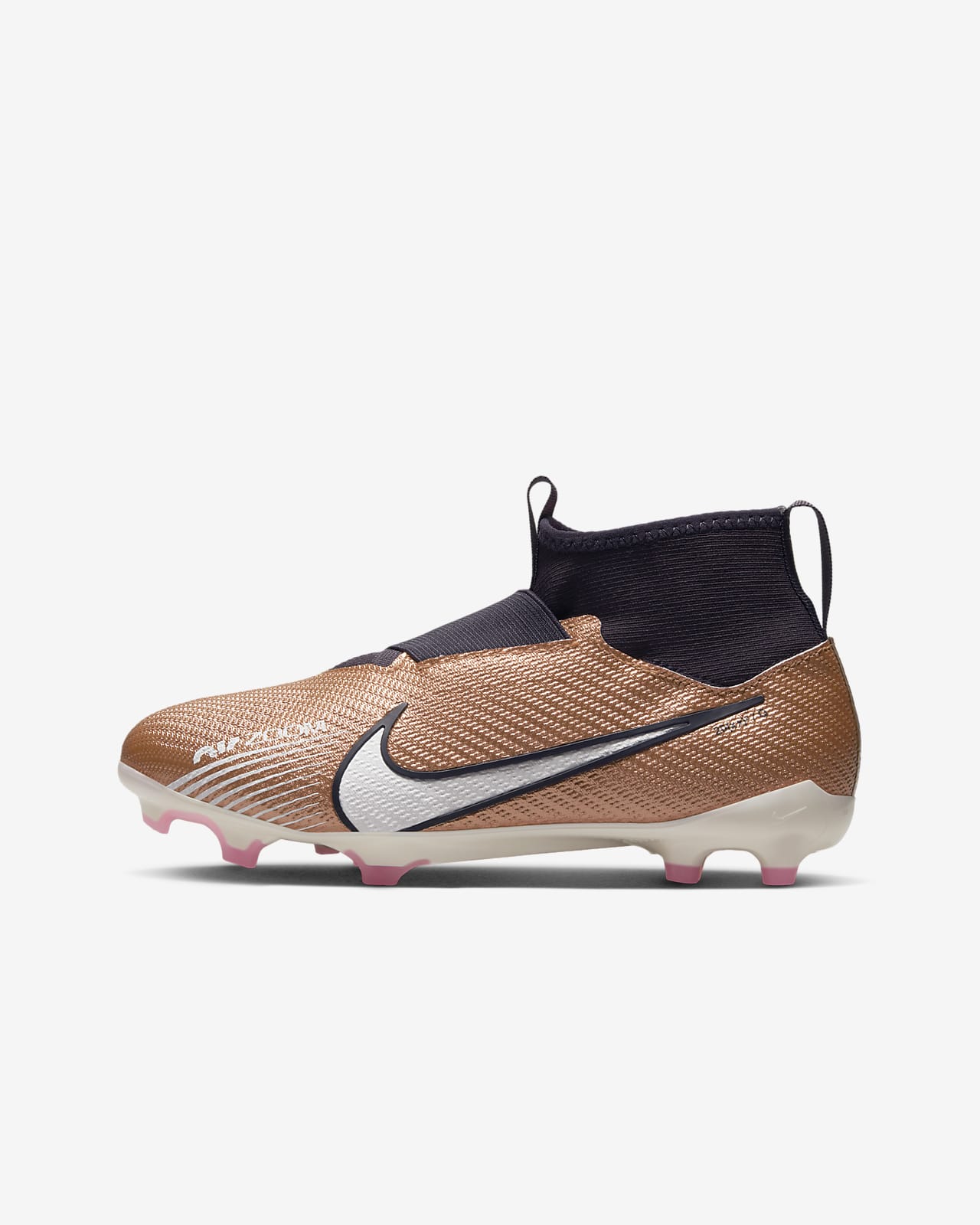 Chaussure de football à crampons pour terrain sec Nike Jr. Zoom Mercurial Superfly 9 Pro FG pour jeune enfant/enfant plus âgé