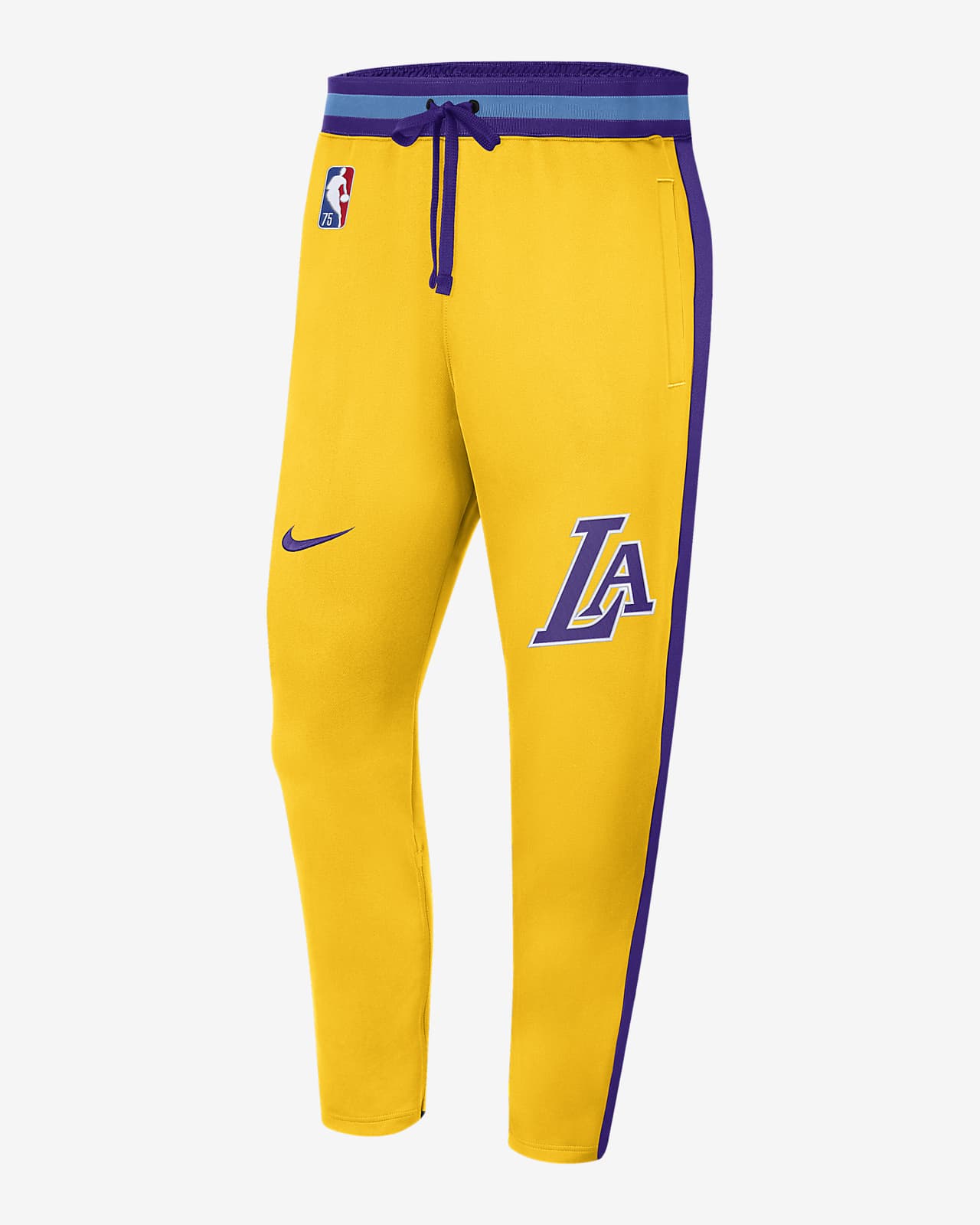 Pantalon Nike Dri-FIT NBA Los Angeles Lakers Showtime pour Homme
