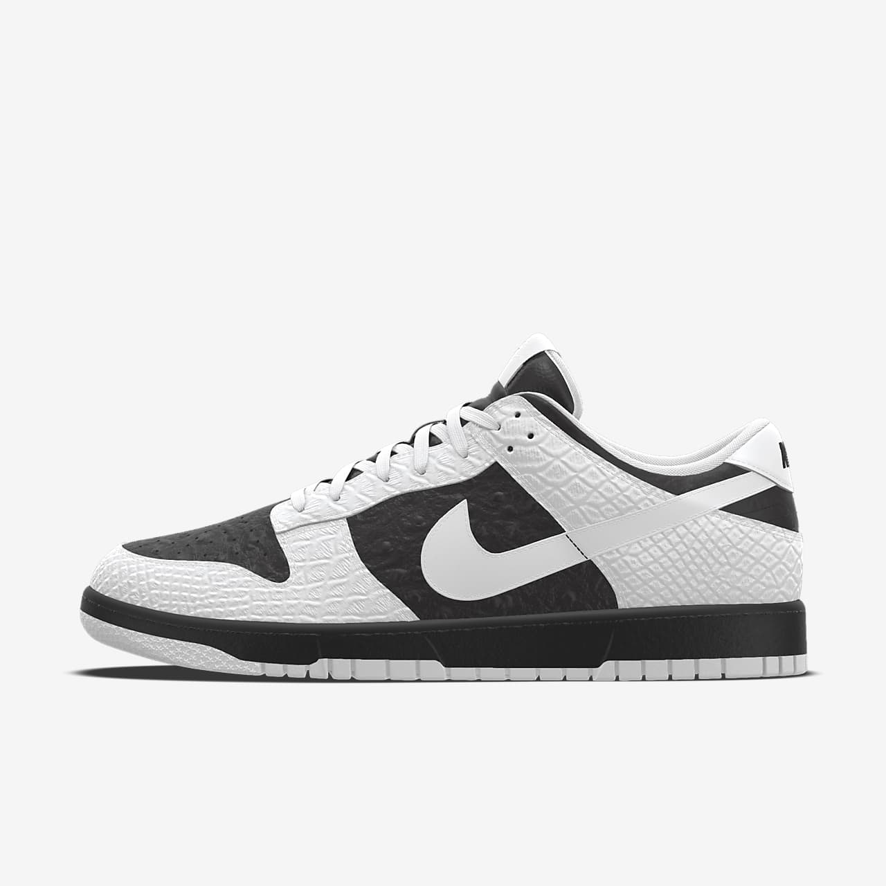 Chaussure personnalisable Nike Dunk Low Premium By You pour homme