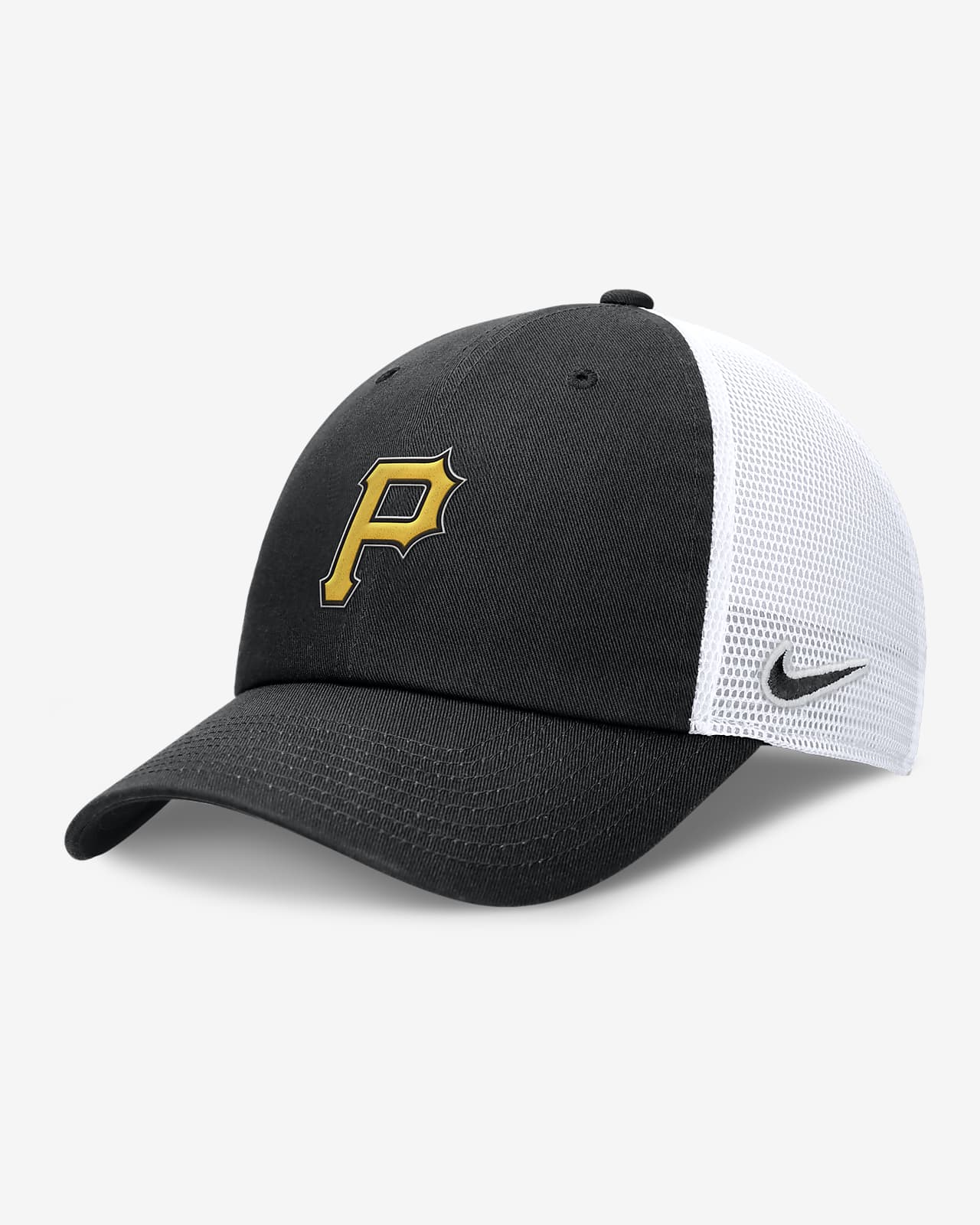 Pittsburgh Pirates Evergreen Club Men's Nike MLB Trucker Adjustable Hat