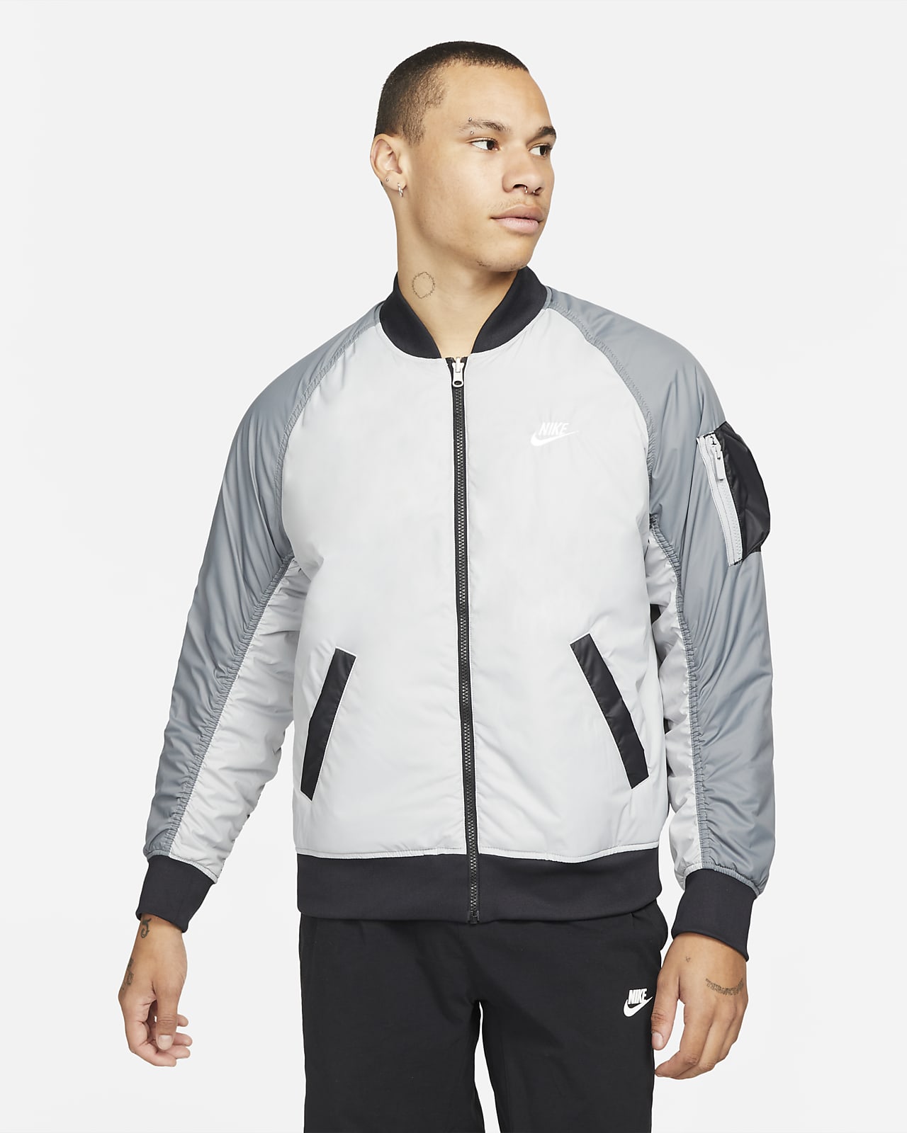 Nike Sportswear Essentials Men's Insulated Woven Reversible Bomber