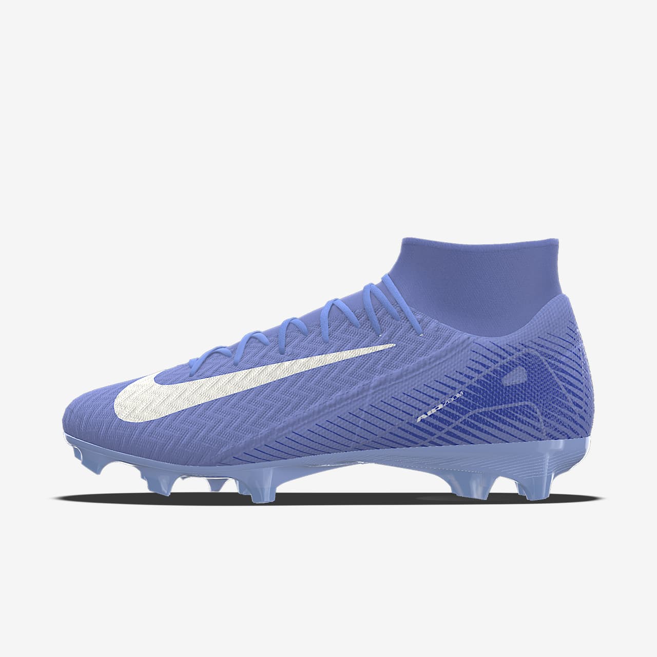 Nike Mercurial Superfly 10 Academy By You FG magas szárú, egyedi stoplis futballcipő