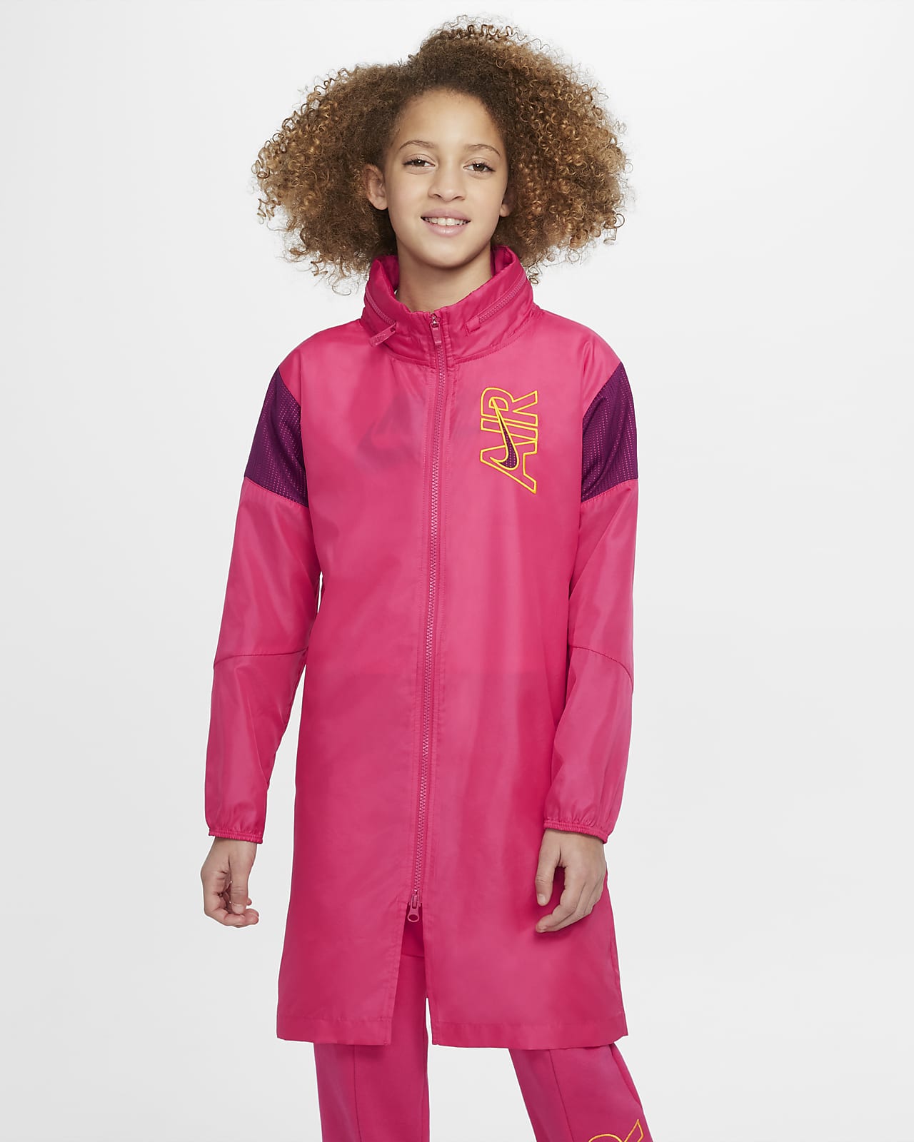 Nike Air Older Kids' (Girls') Woven Hooded Jacket