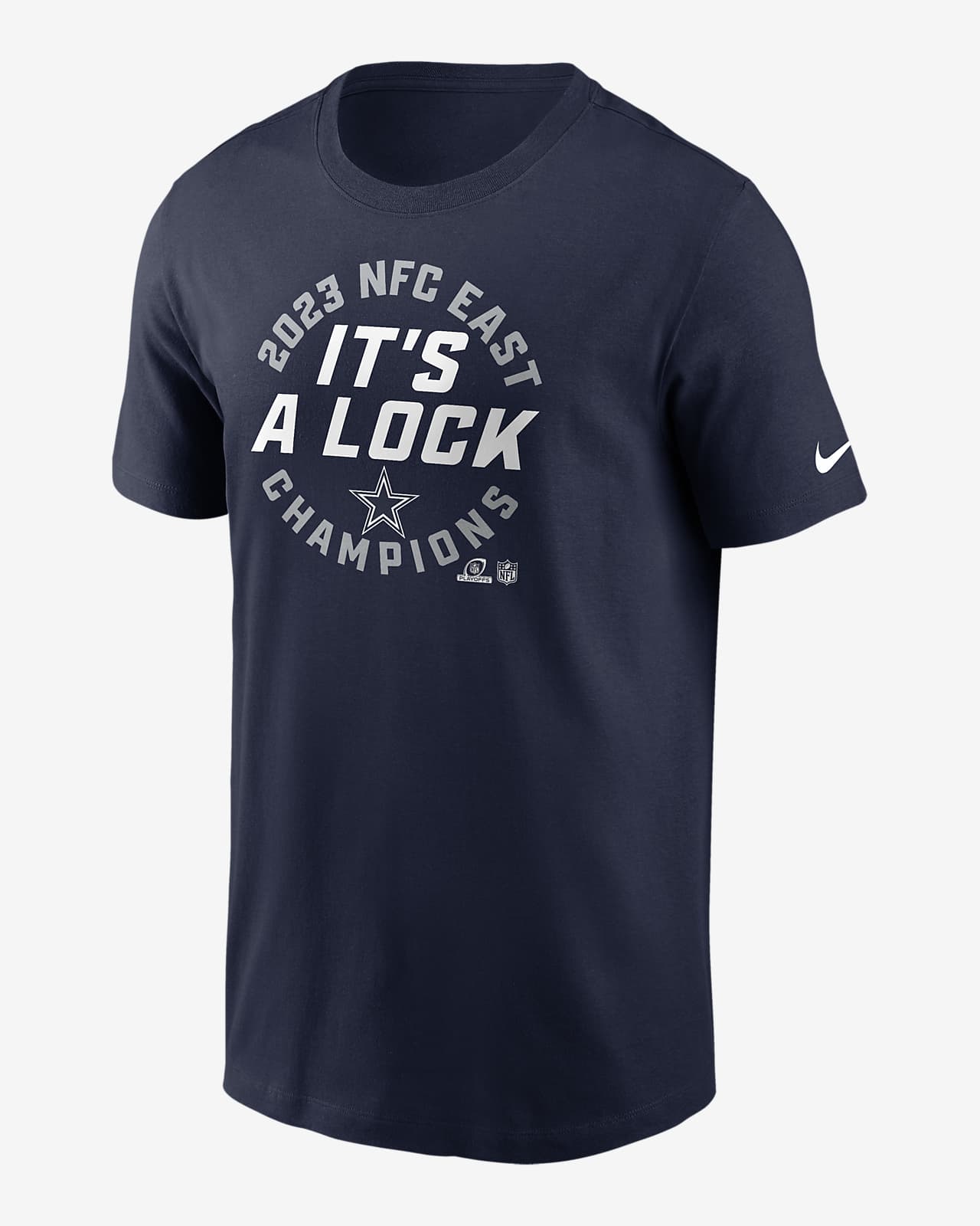 Dallas Cowboys 2023 NFC East Champions Trophy Collection Men's Nike NFL T-Shirt