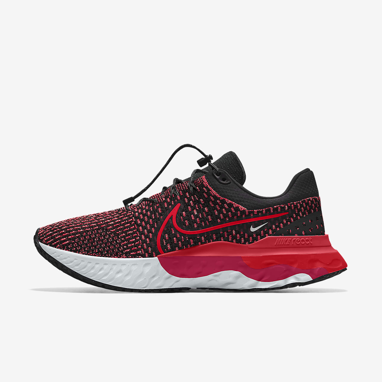 Chaussure de running sur route personnalisable Nike React Infinity Run Flyknit 3 By You pour Homme