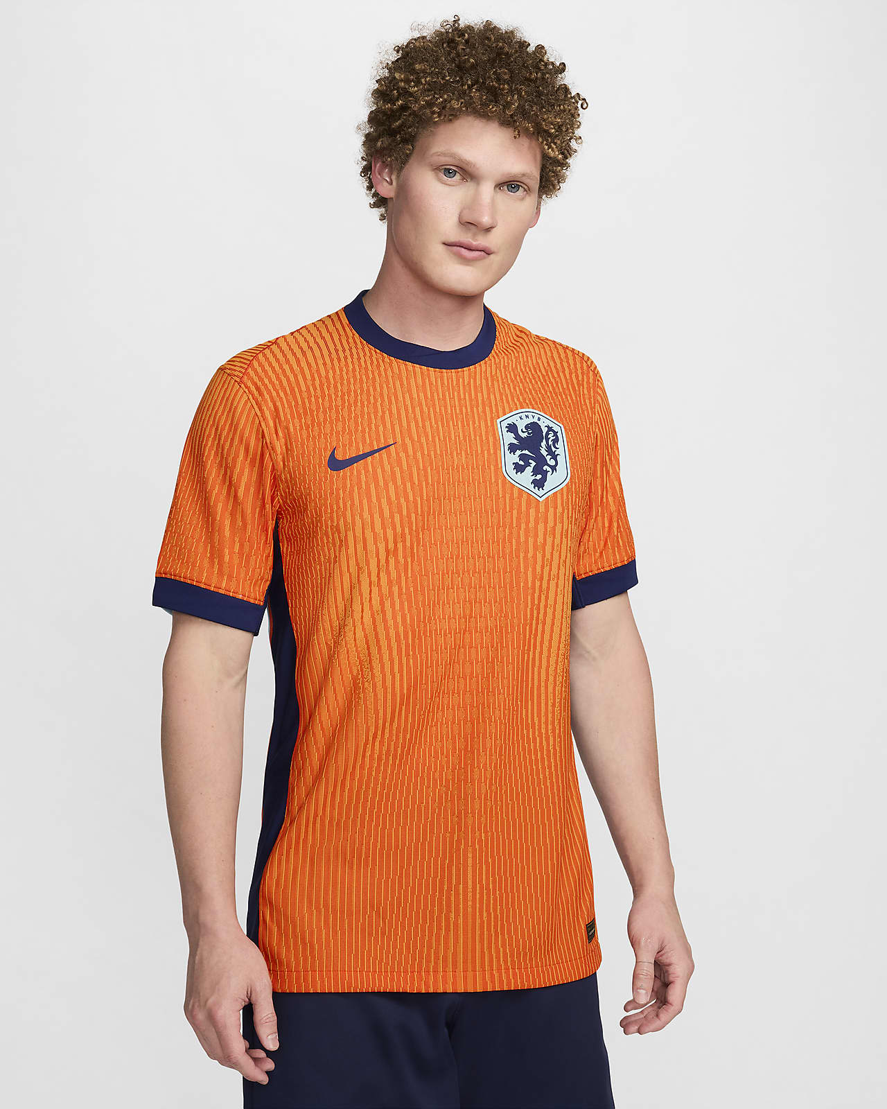 Fotbollströja Nederländerna (herrar) 2024/25 Match (hemmaställ) Nike Dri-FIT ADV Authentic för män