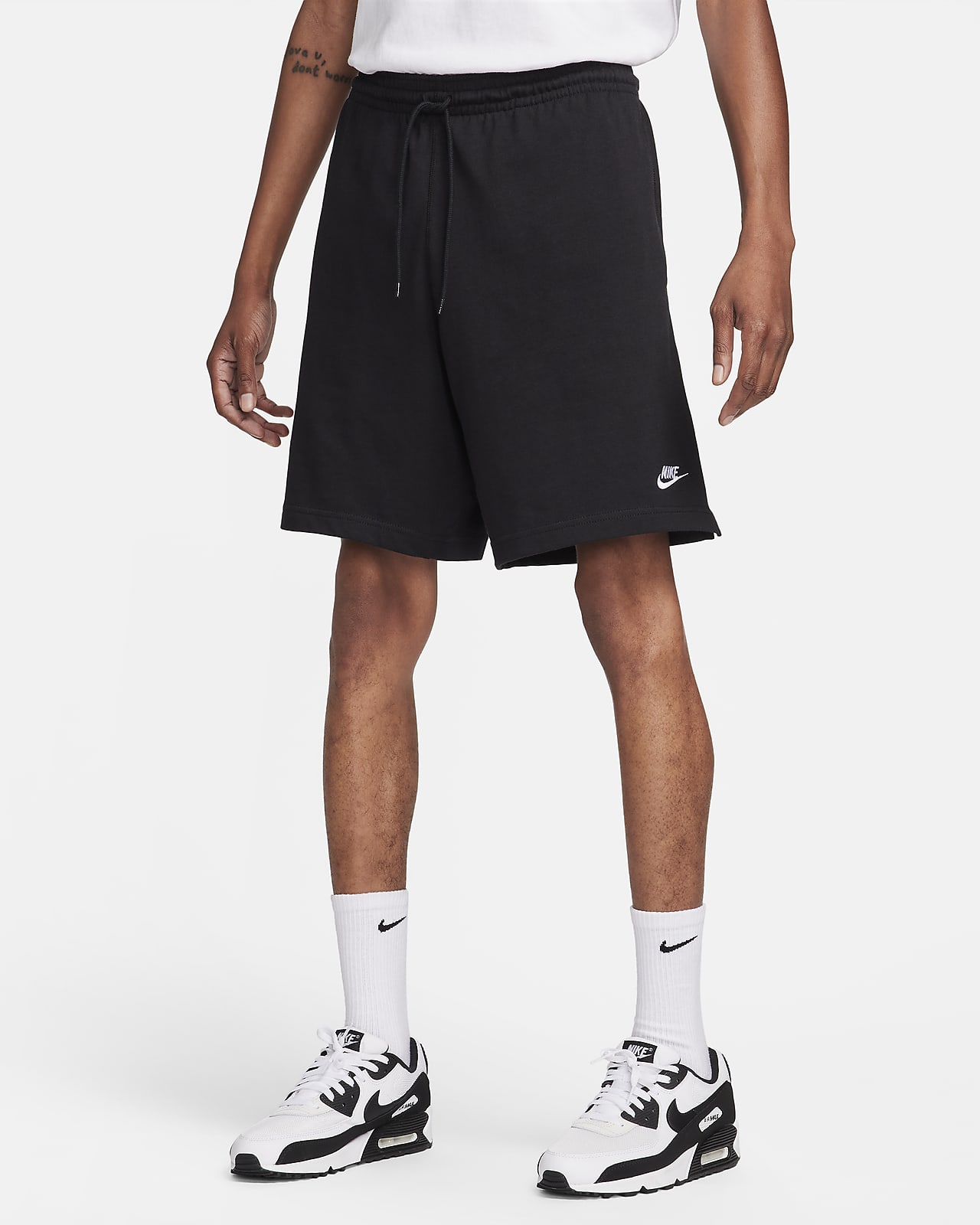 Shorts in maglia Nike Club – Uomo