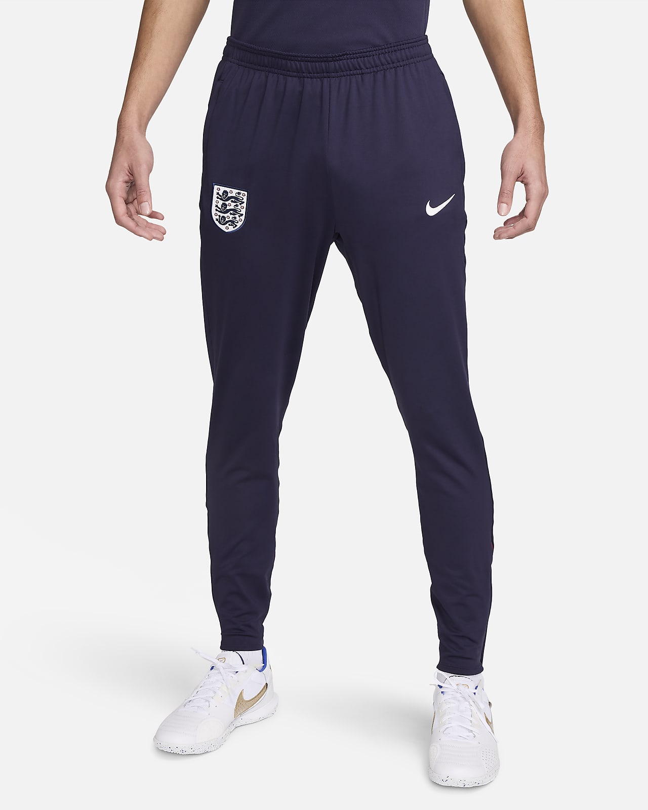 Męskie spodnie piłkarskie z dzianiny Nike Dri-FIT Anglia Strike