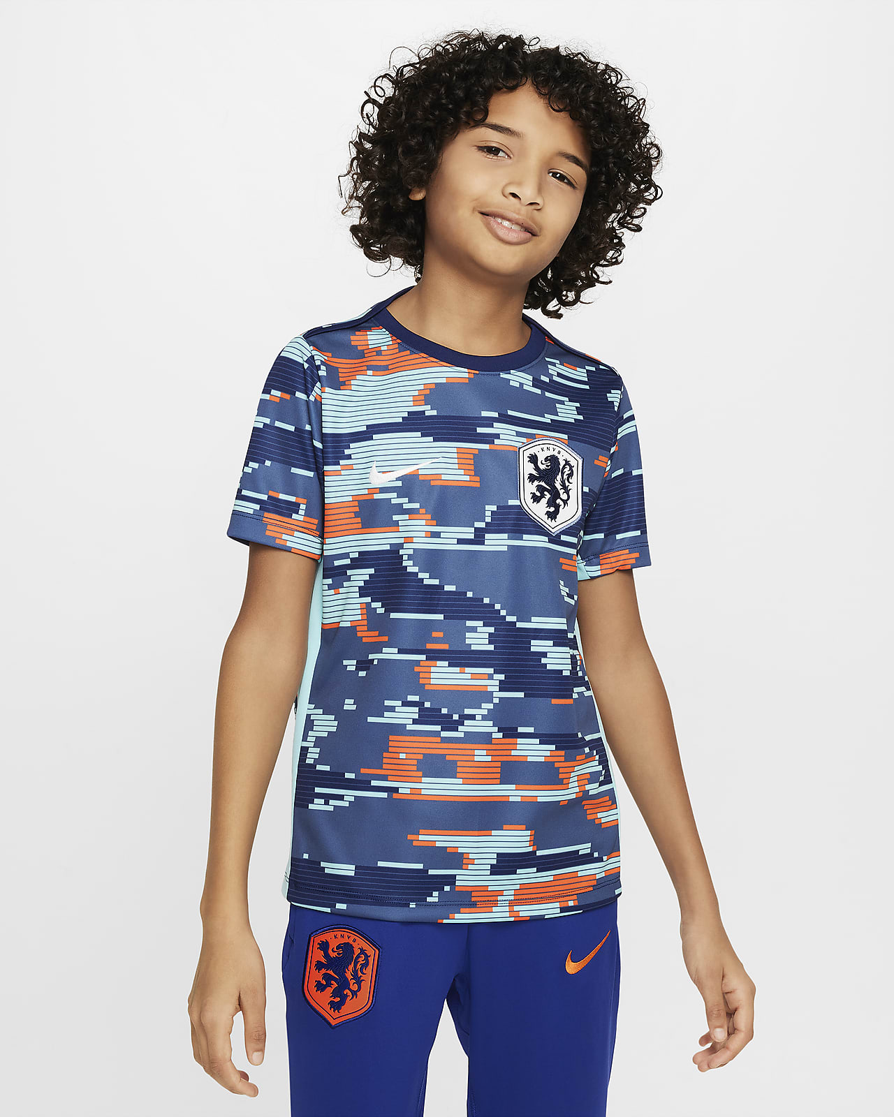 Netherlands Academy Pro Older Kids' Nike Dri-FIT Football Pre-Match ...